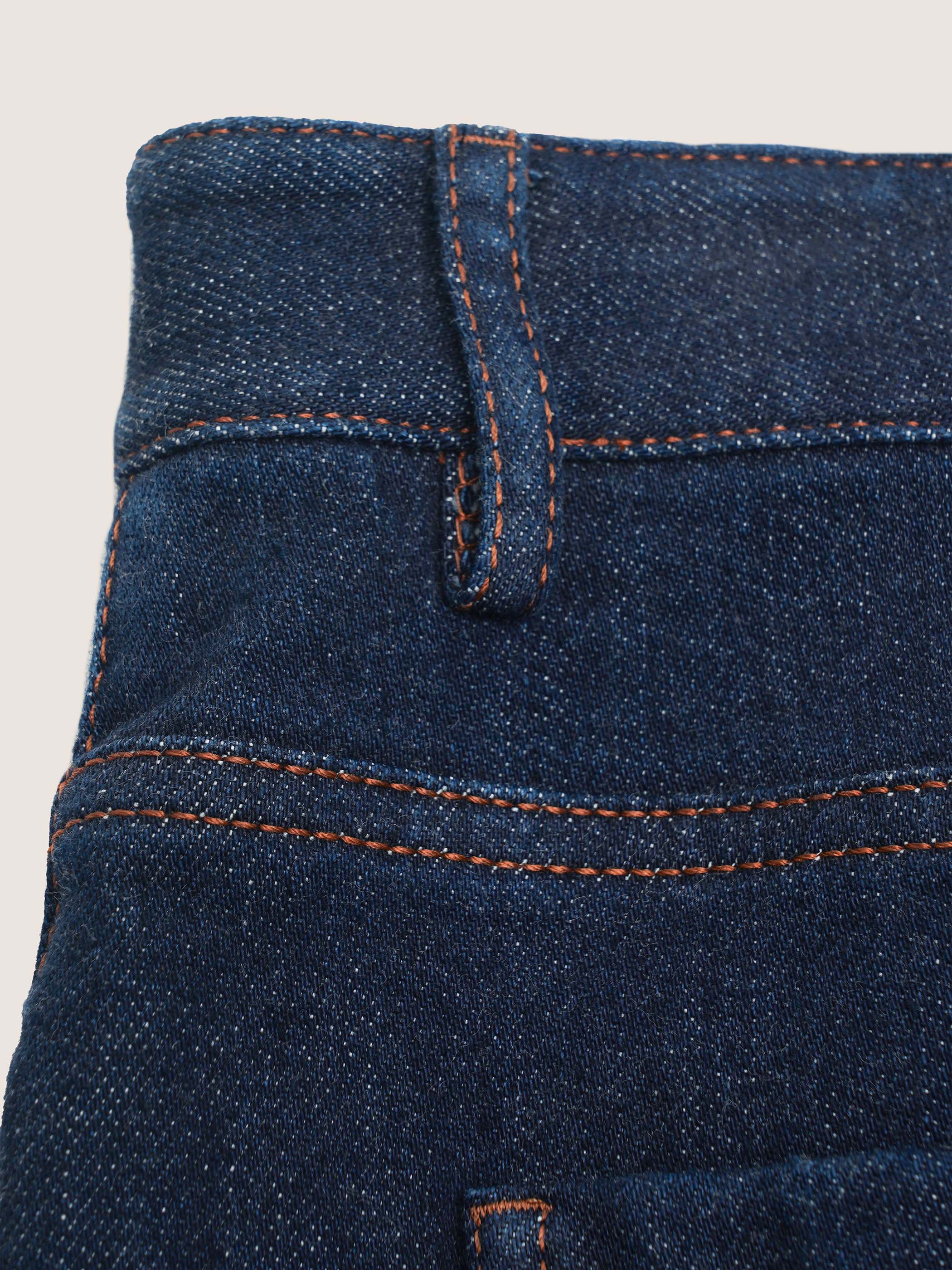 Mira Denim Straight-Leg Pants - Image 11