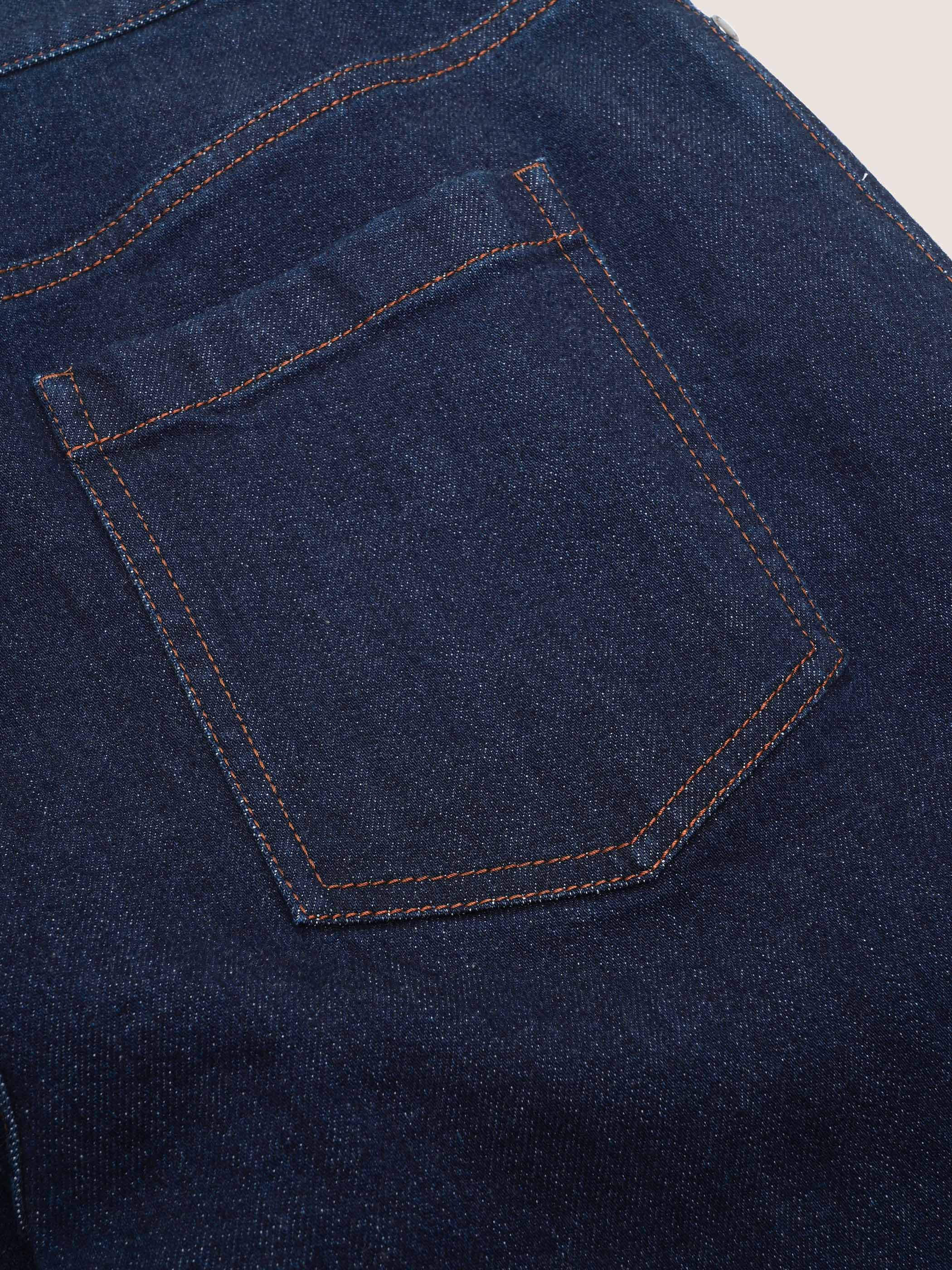 Mira Denim Straight-Leg Pants - Image 12