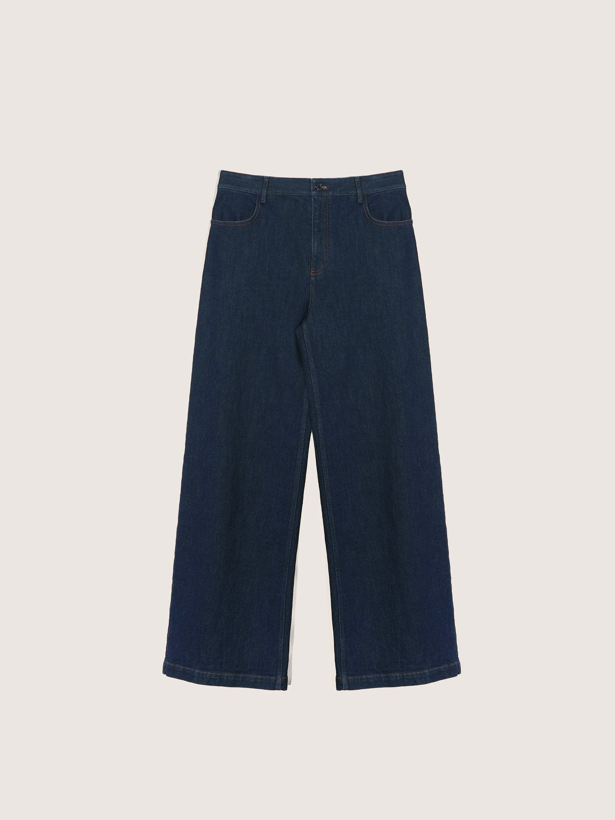 Mira Denim Straight-Leg Pants - Image 4