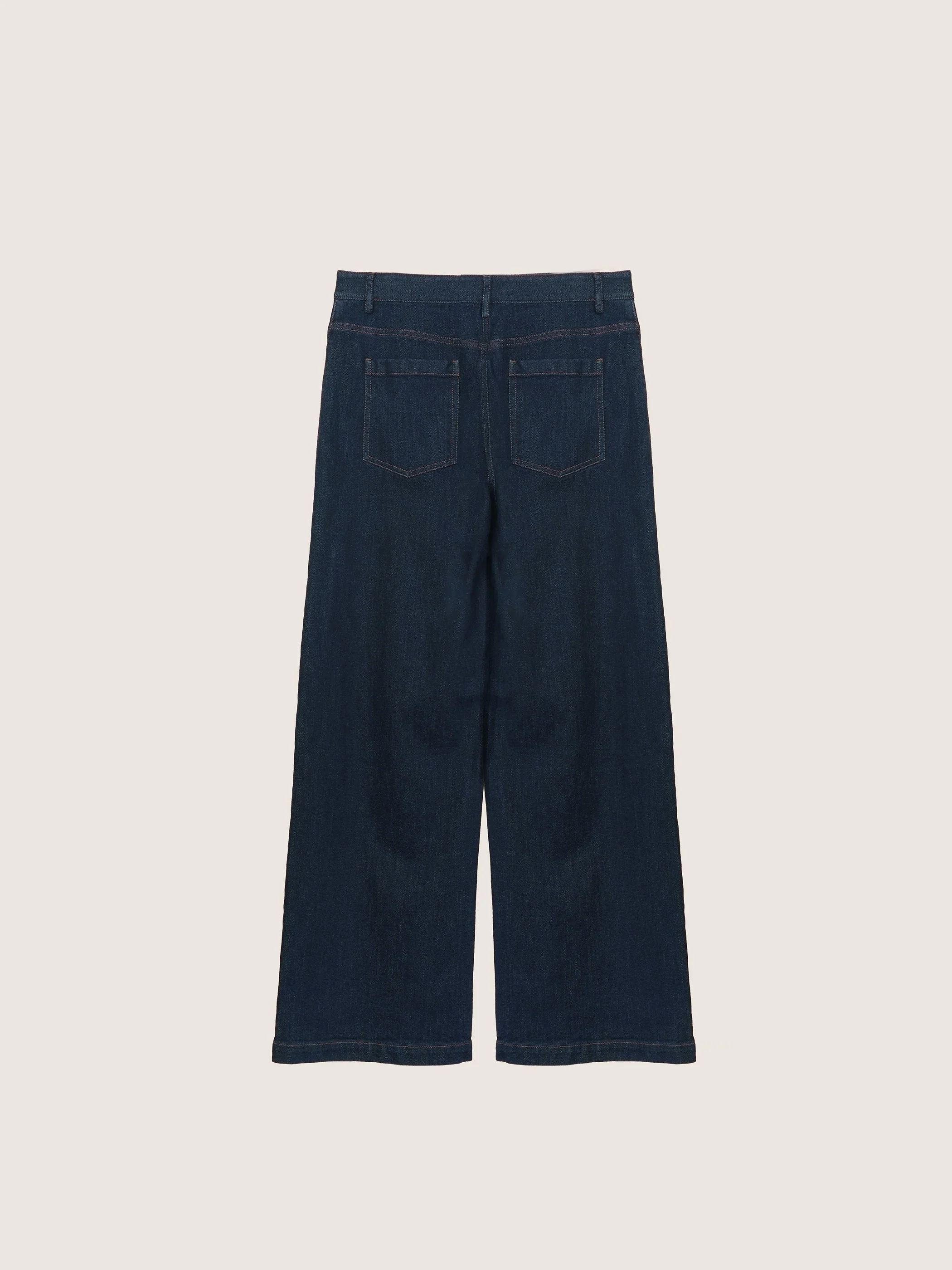 Mira Denim Straight-Leg Pants - Image 5