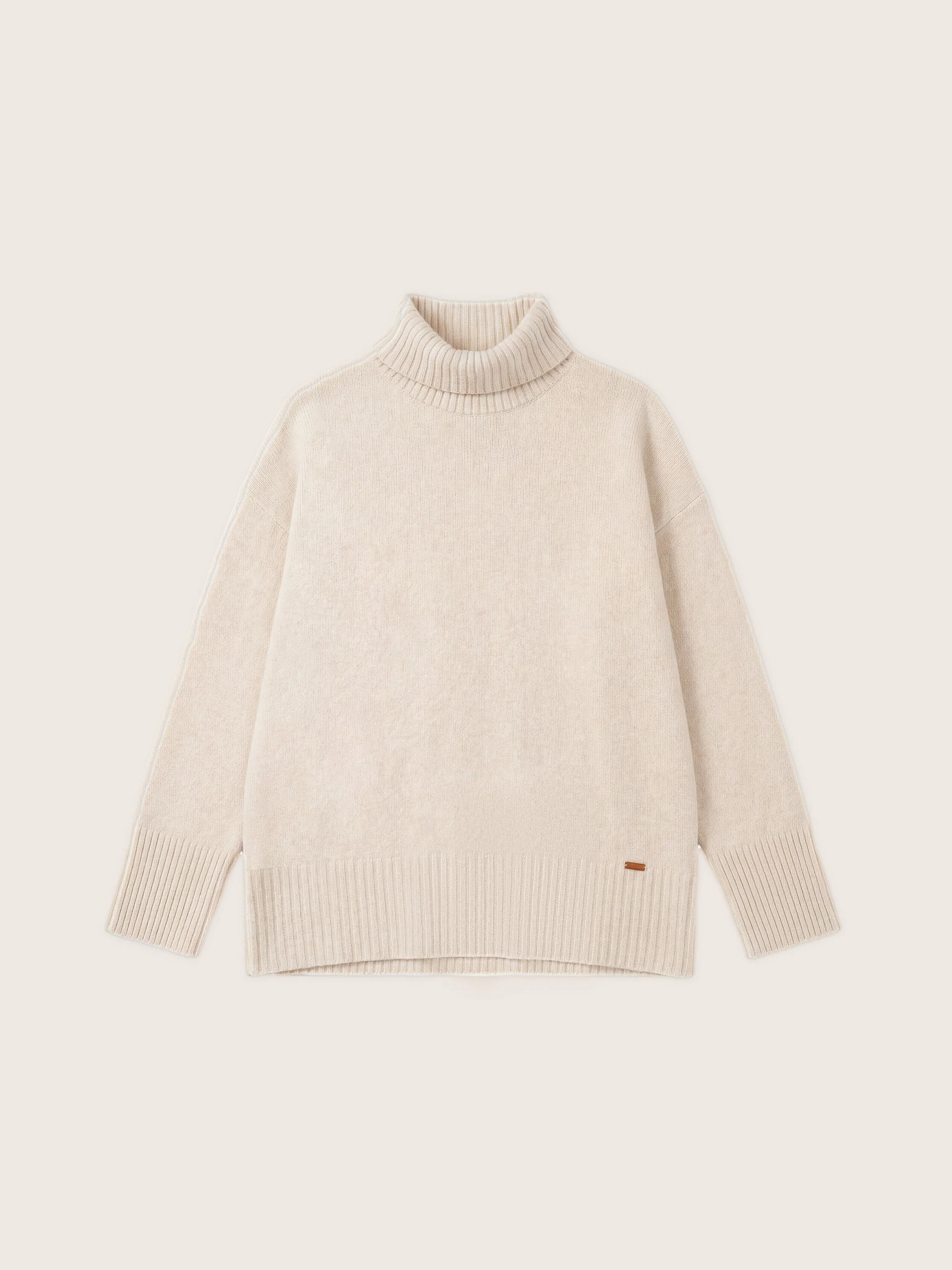 Miranda Luxe Cashmere Turtleneck Sweater - Image 2