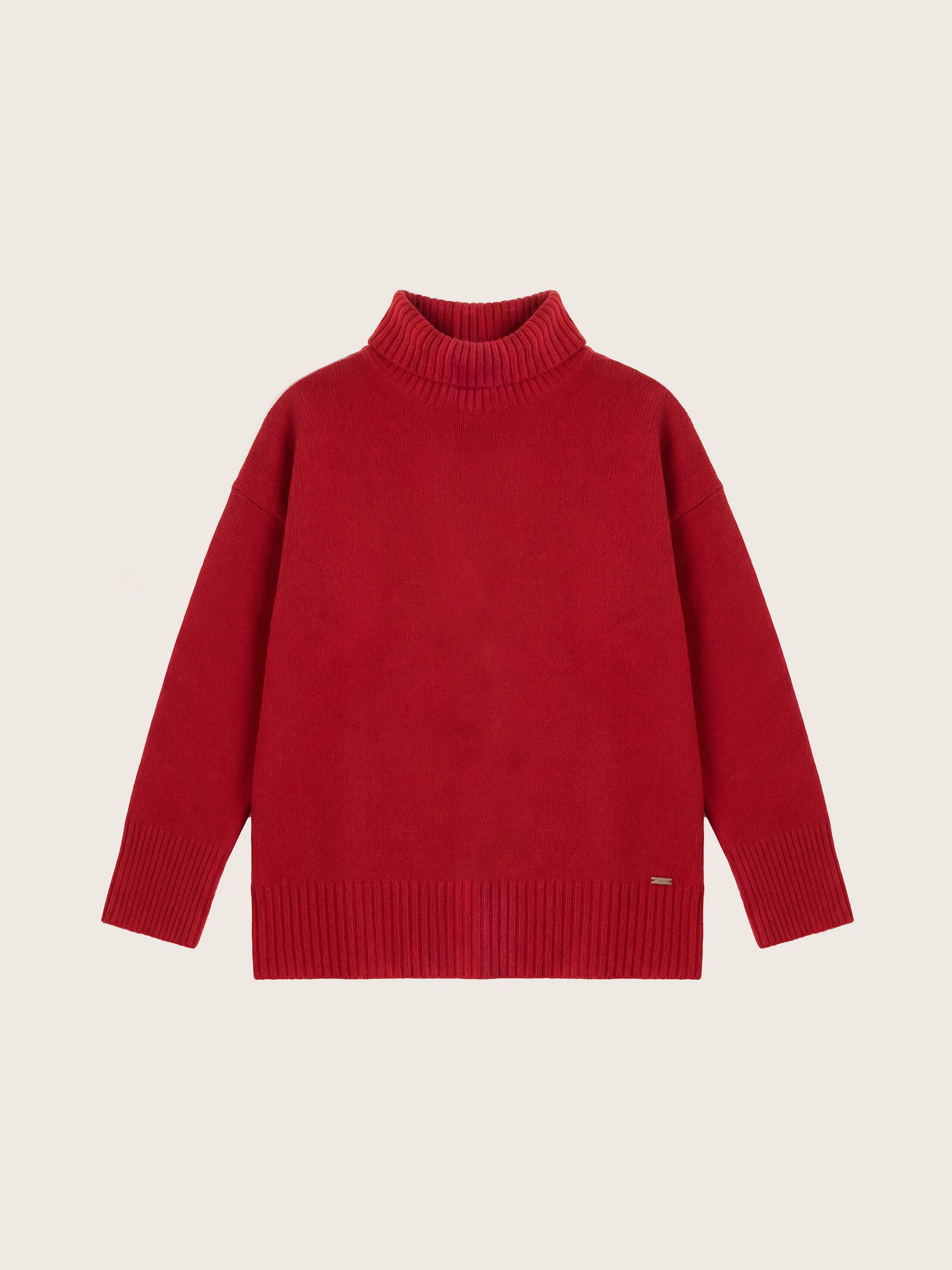 Miranda Luxe Cashmere Turtleneck Sweater - Image 4