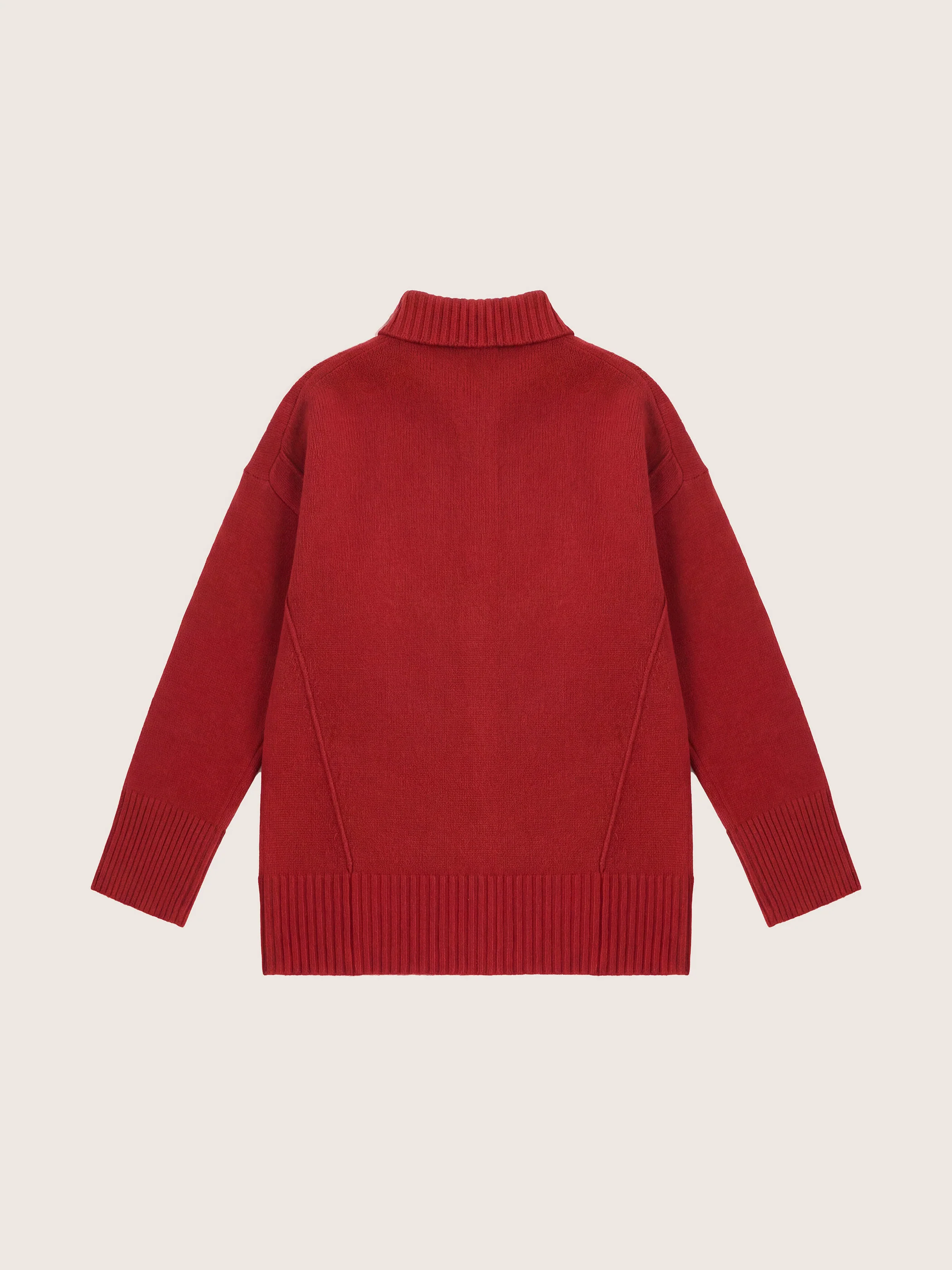 Miranda Luxe Cashmere Turtleneck Sweater - Image 5