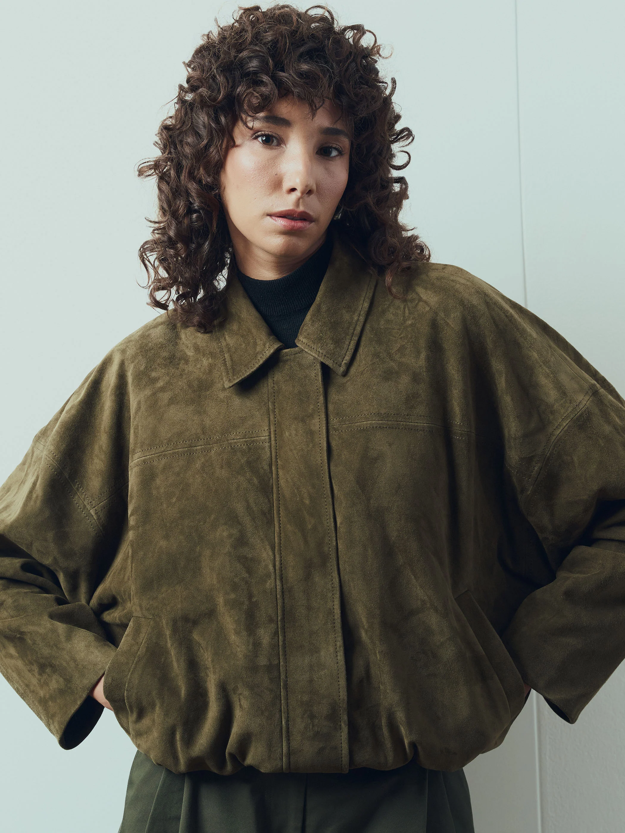 Nico Suede Leather Jacket