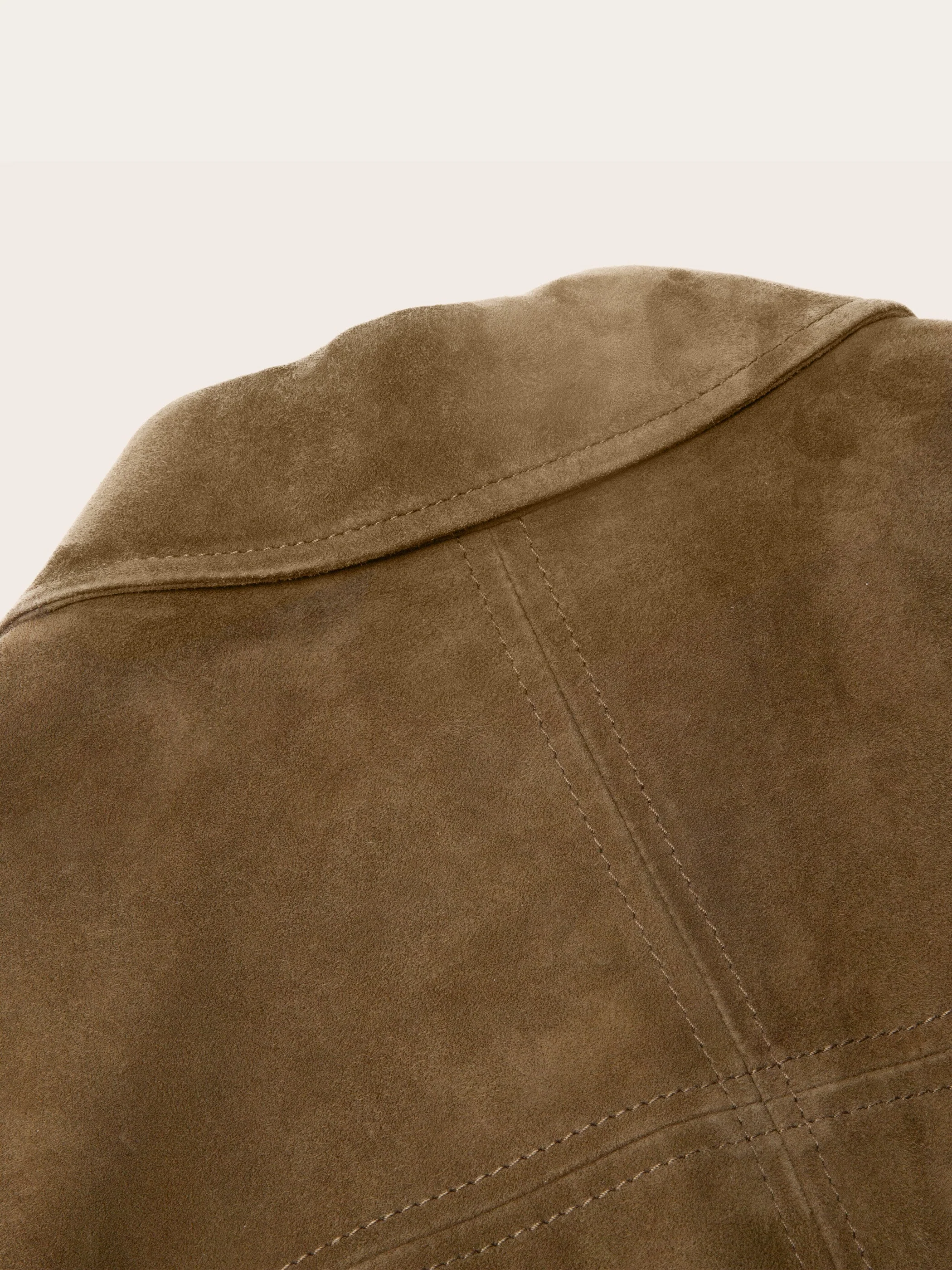 Nico Suede Leather Jacket - Image 11