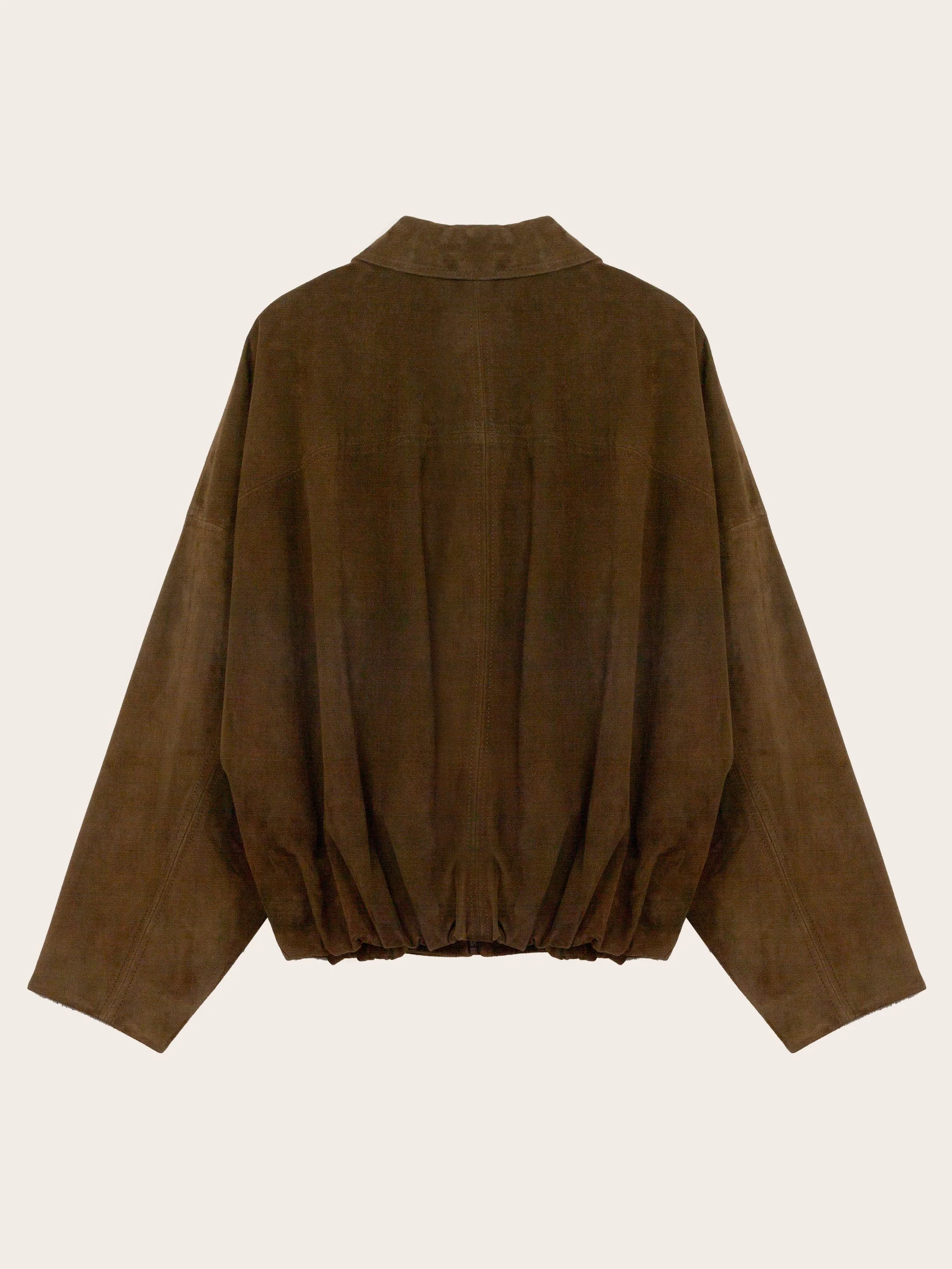 Nico Suede Leather Jacket - Image 6
