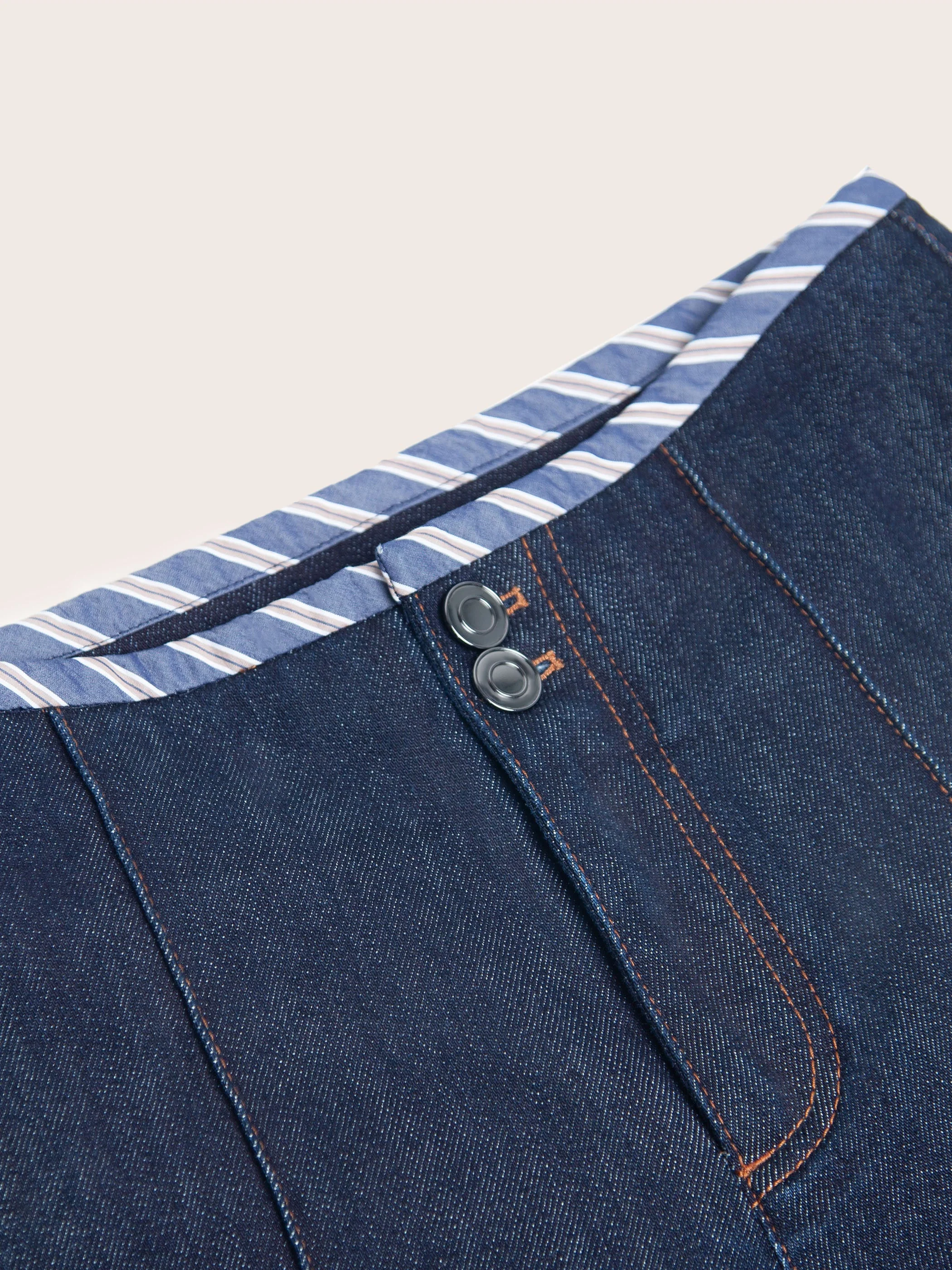 Noa Indigo Wide Leg Jeans - Image 8