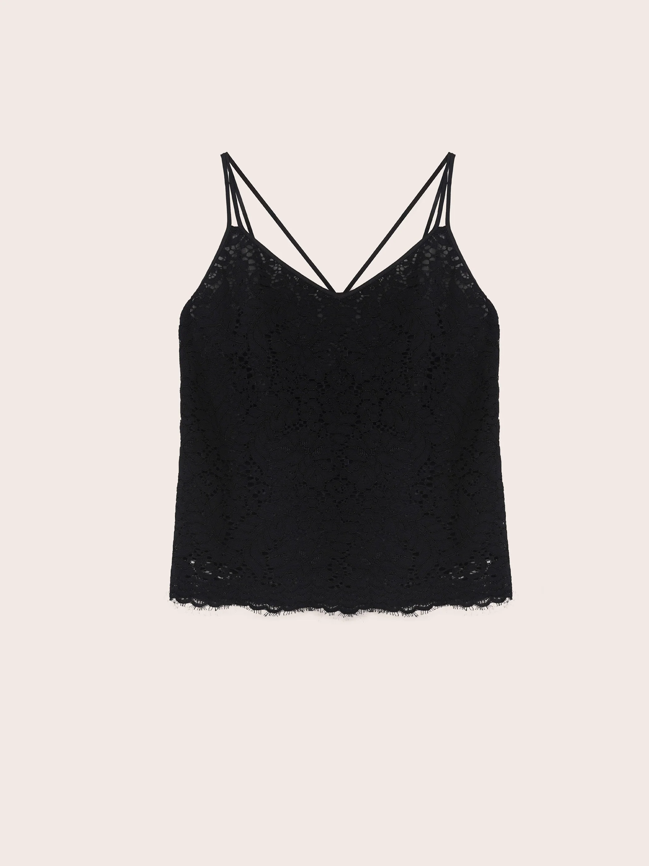 Noelle Cotton Lace Camisole - Image 5