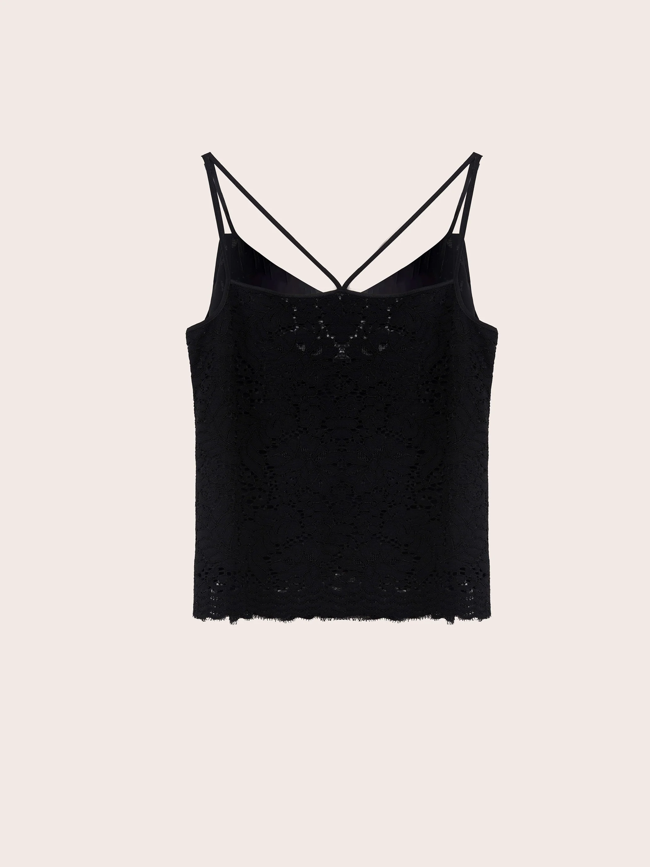Noelle Cotton Lace Camisole - Image 6