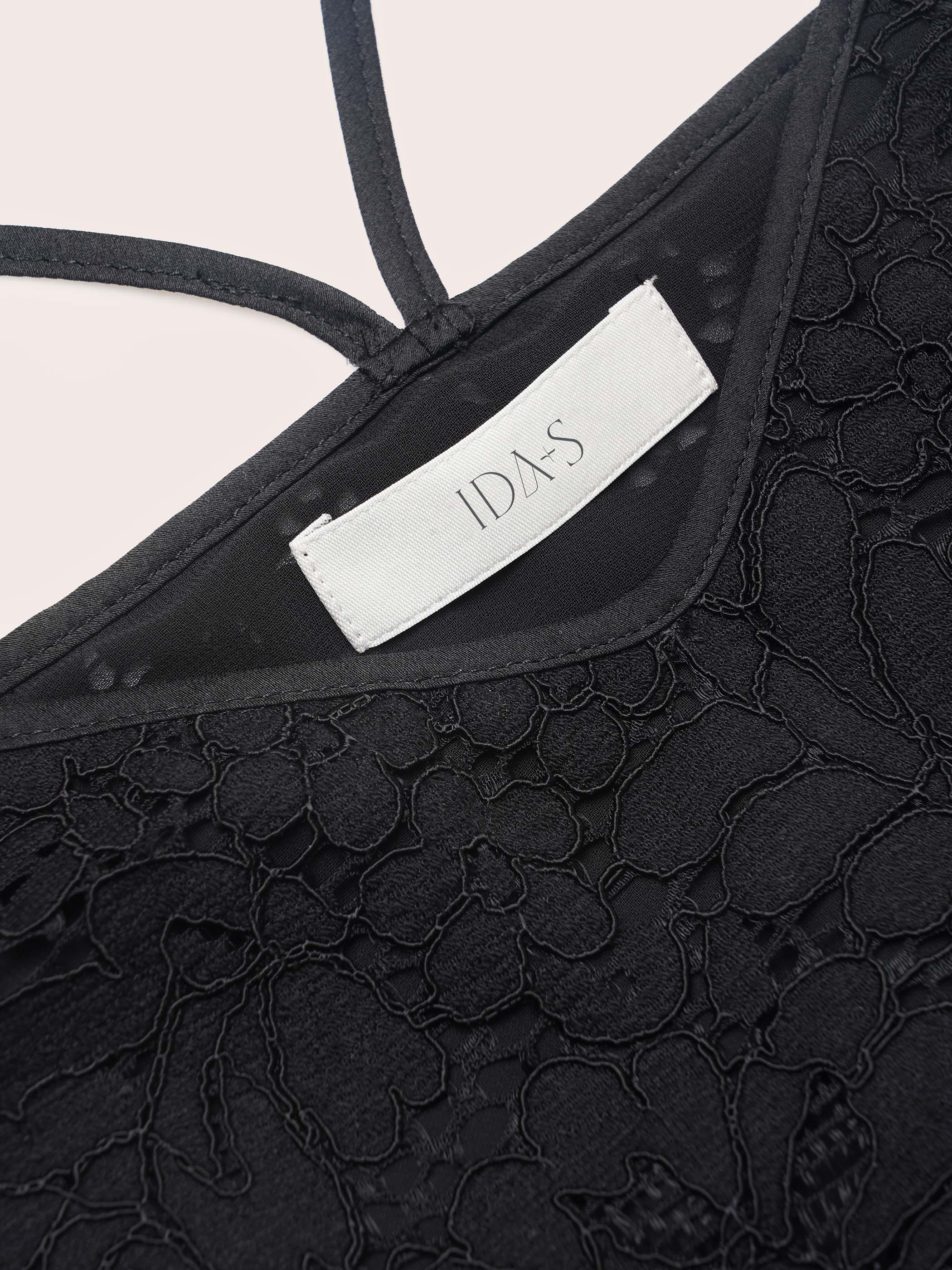 Noelle Cotton Lace Camisole - Image 8