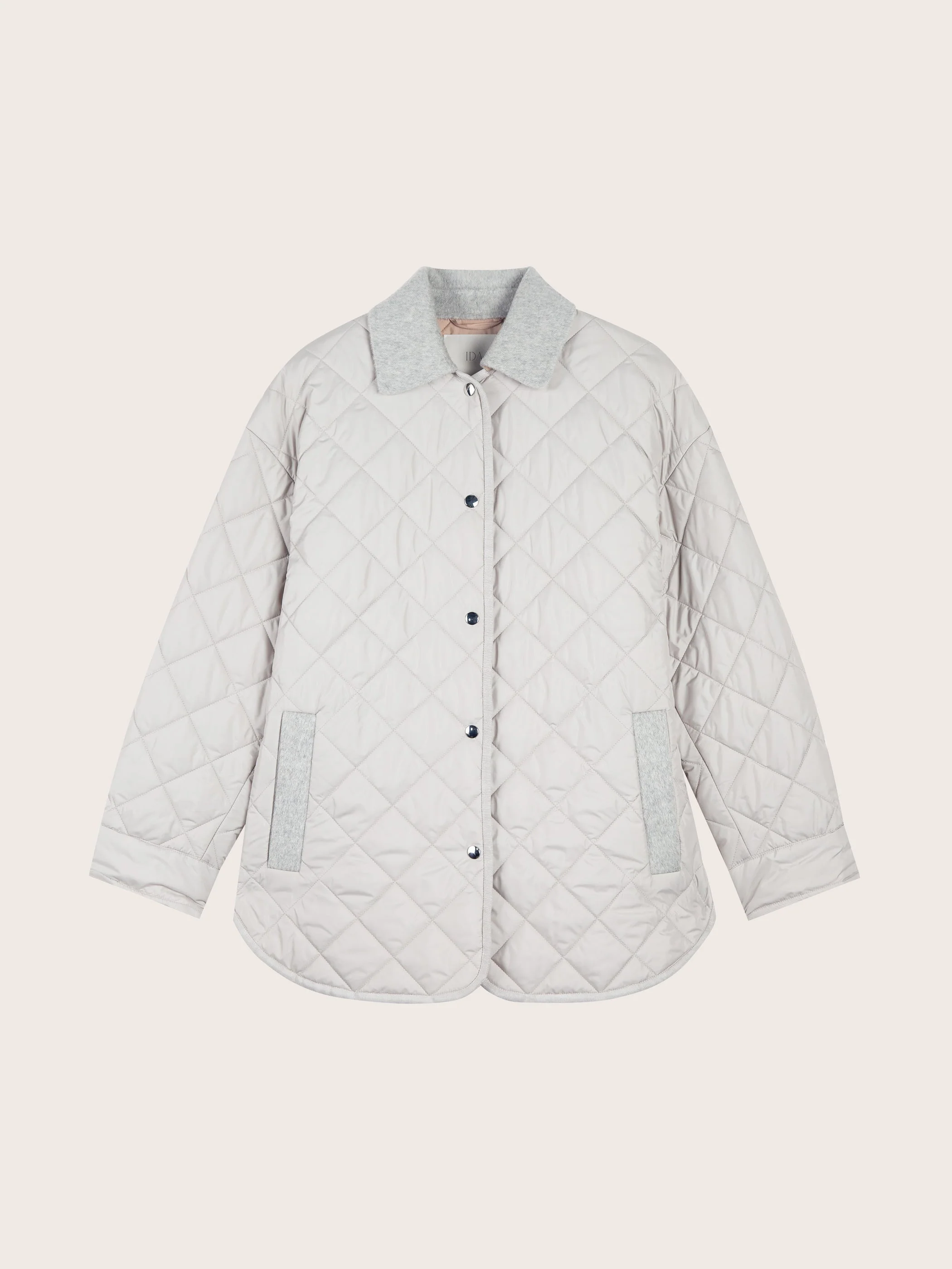 NOVA QUILTED LONG SLEEVE BUTTON DOWN JACKET - Image 10