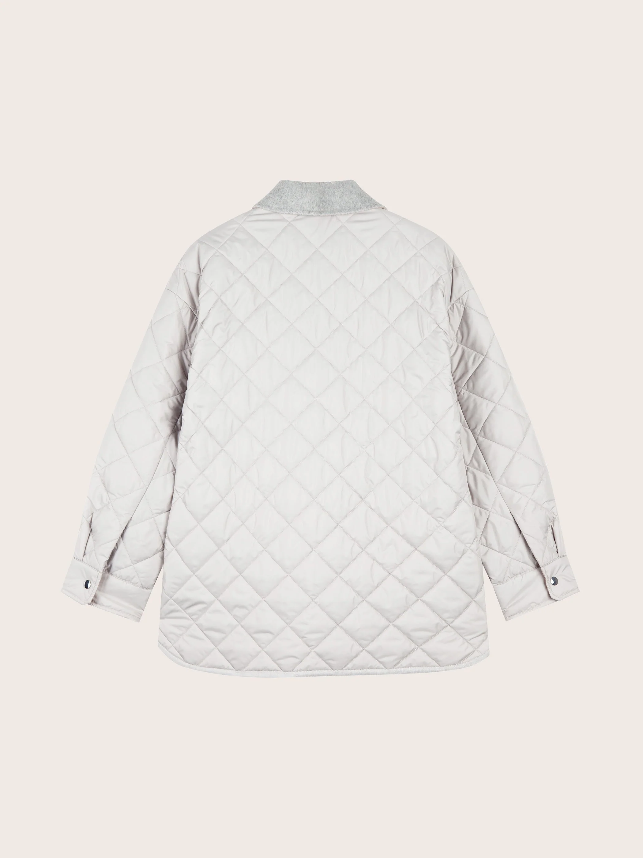 NOVA QUILTED LONG SLEEVE BUTTON DOWN JACKET - Image 11