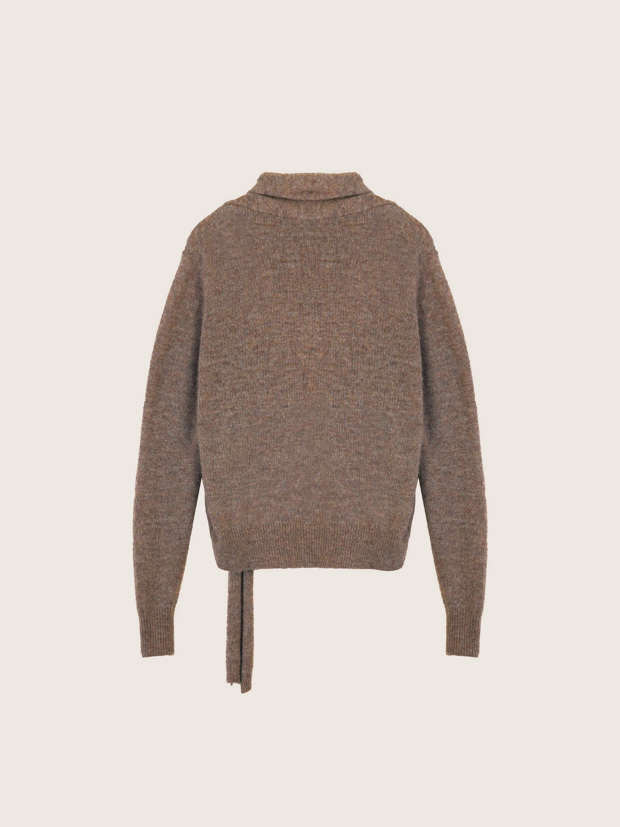 Odette Wool Cashmere Button Sweater - Image 7