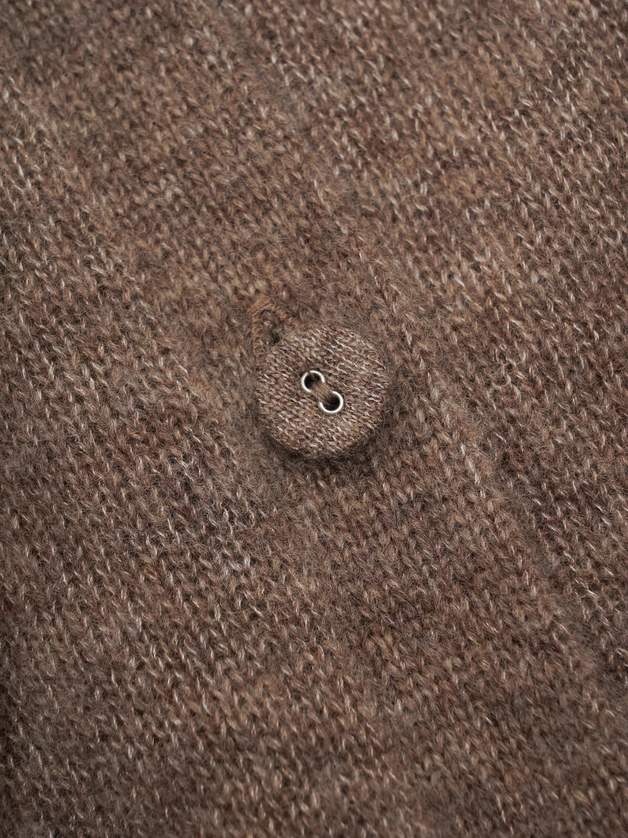Odette Wool Cashmere Button Sweater - Image 9