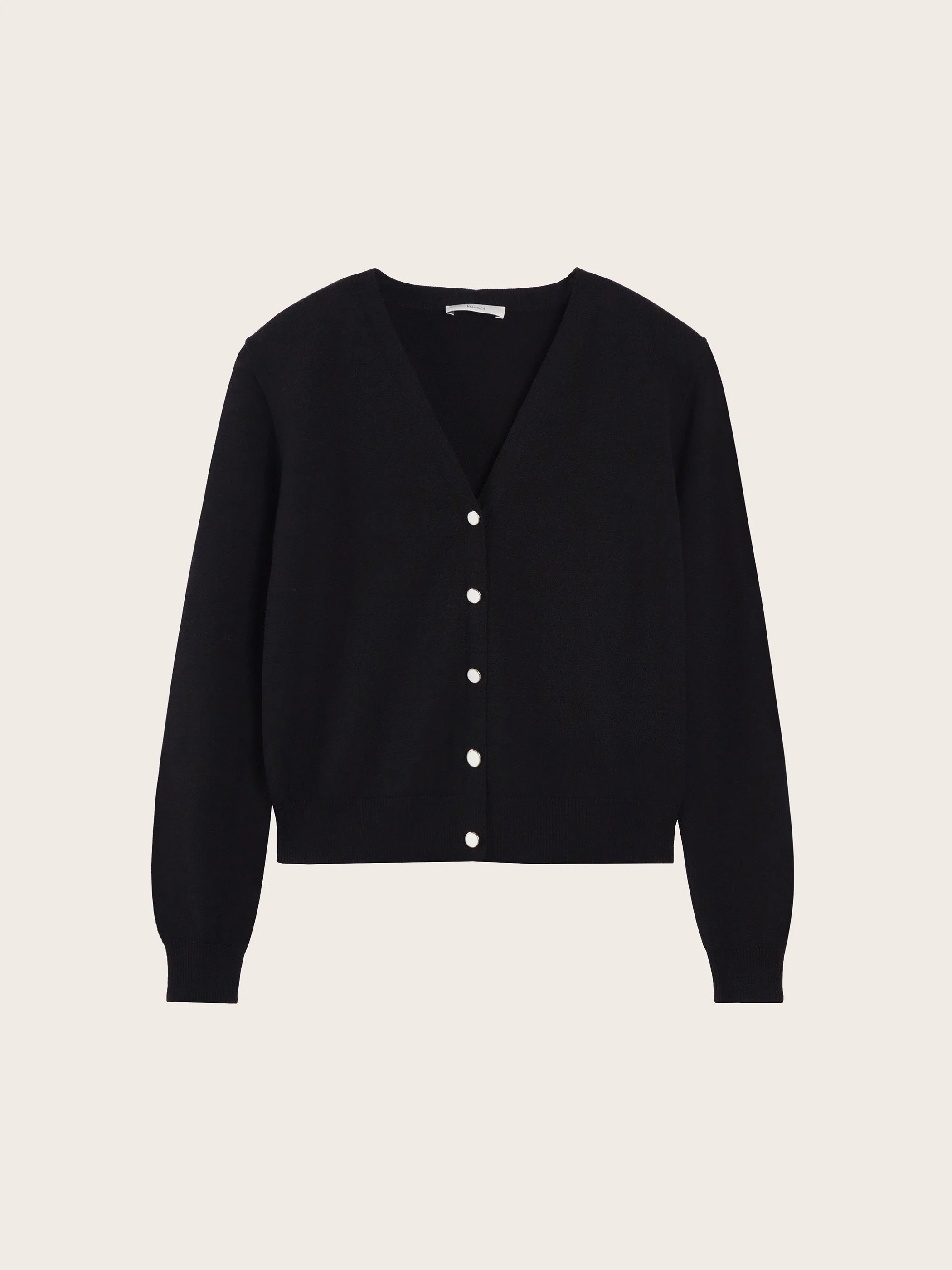 OPEN V-NECK BUTTON FRONT CARDIGAN - Image 8
