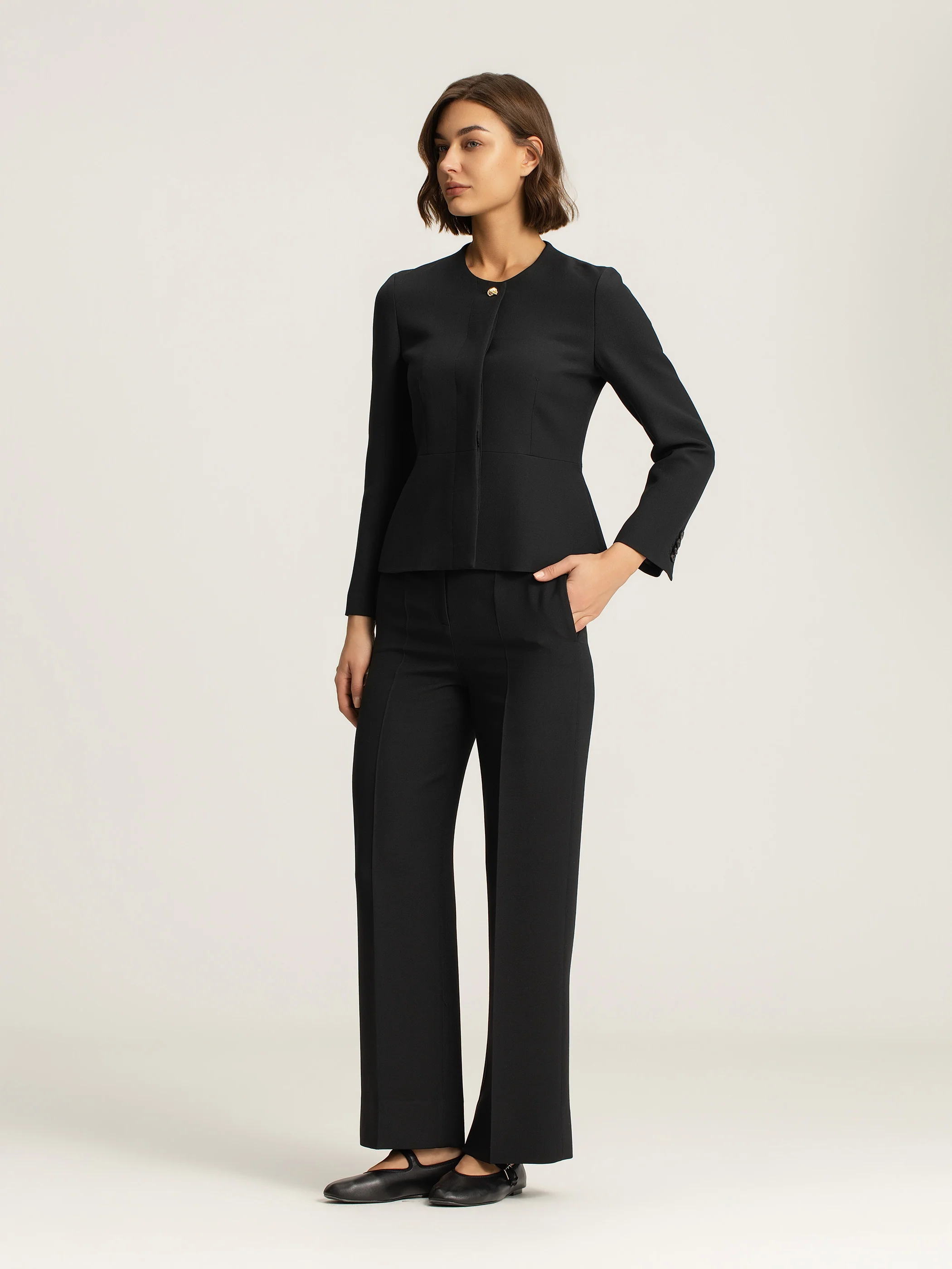 Orla Wool Tailored Jacket - Image 3