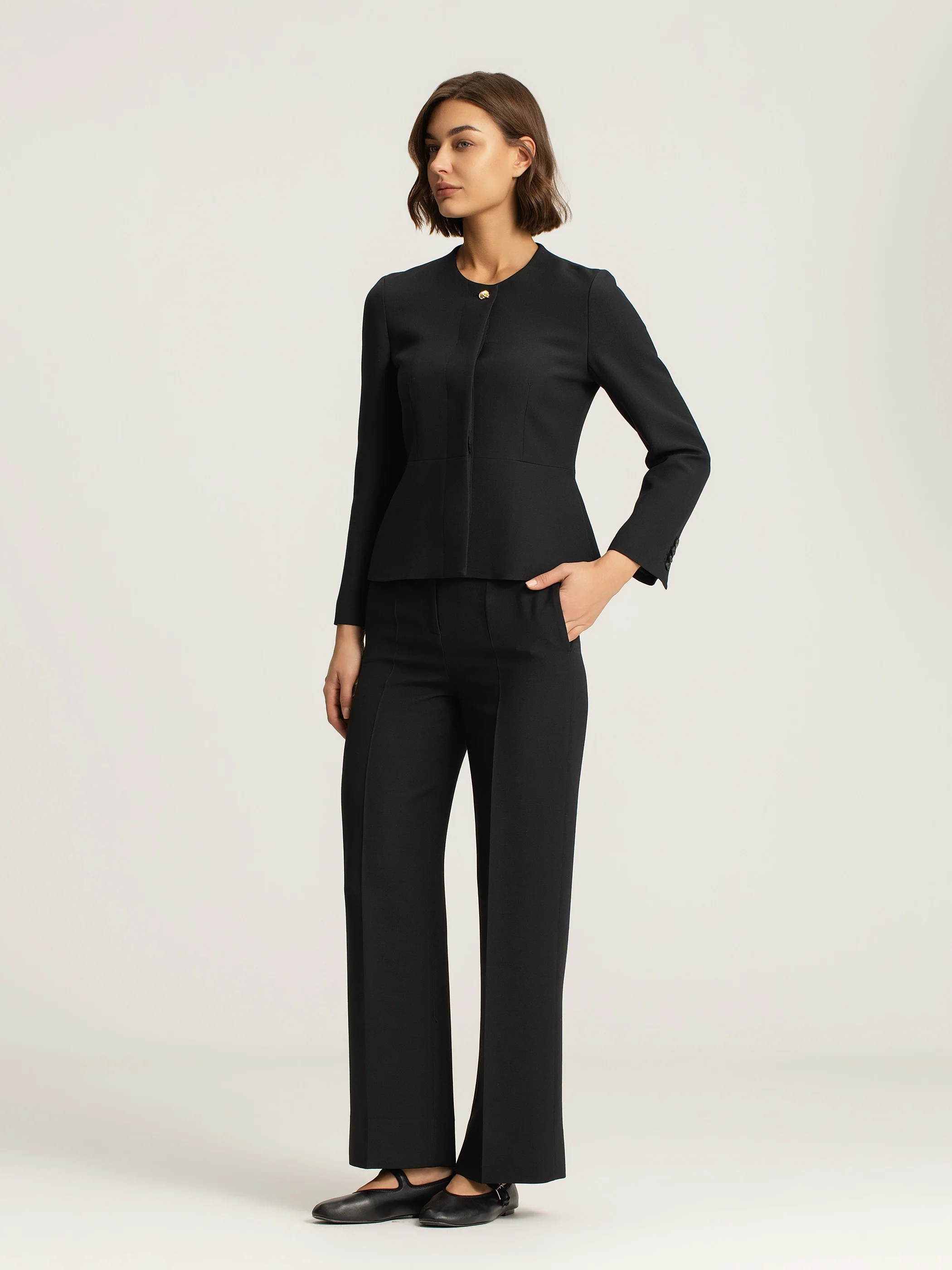Orla Wool Tailored Pant - Image 3