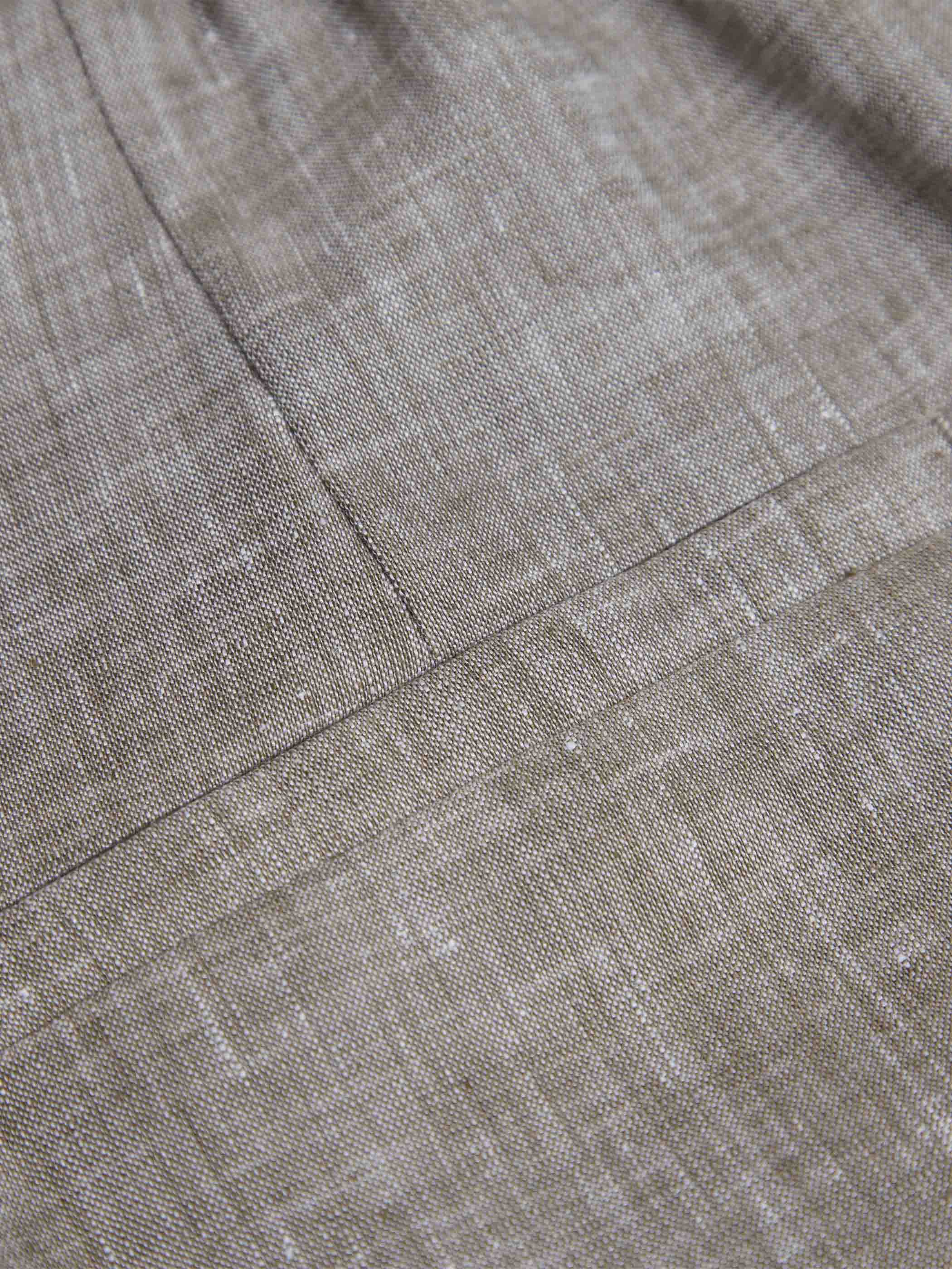 Penelope High Waisted Linen Shorts - Image 10