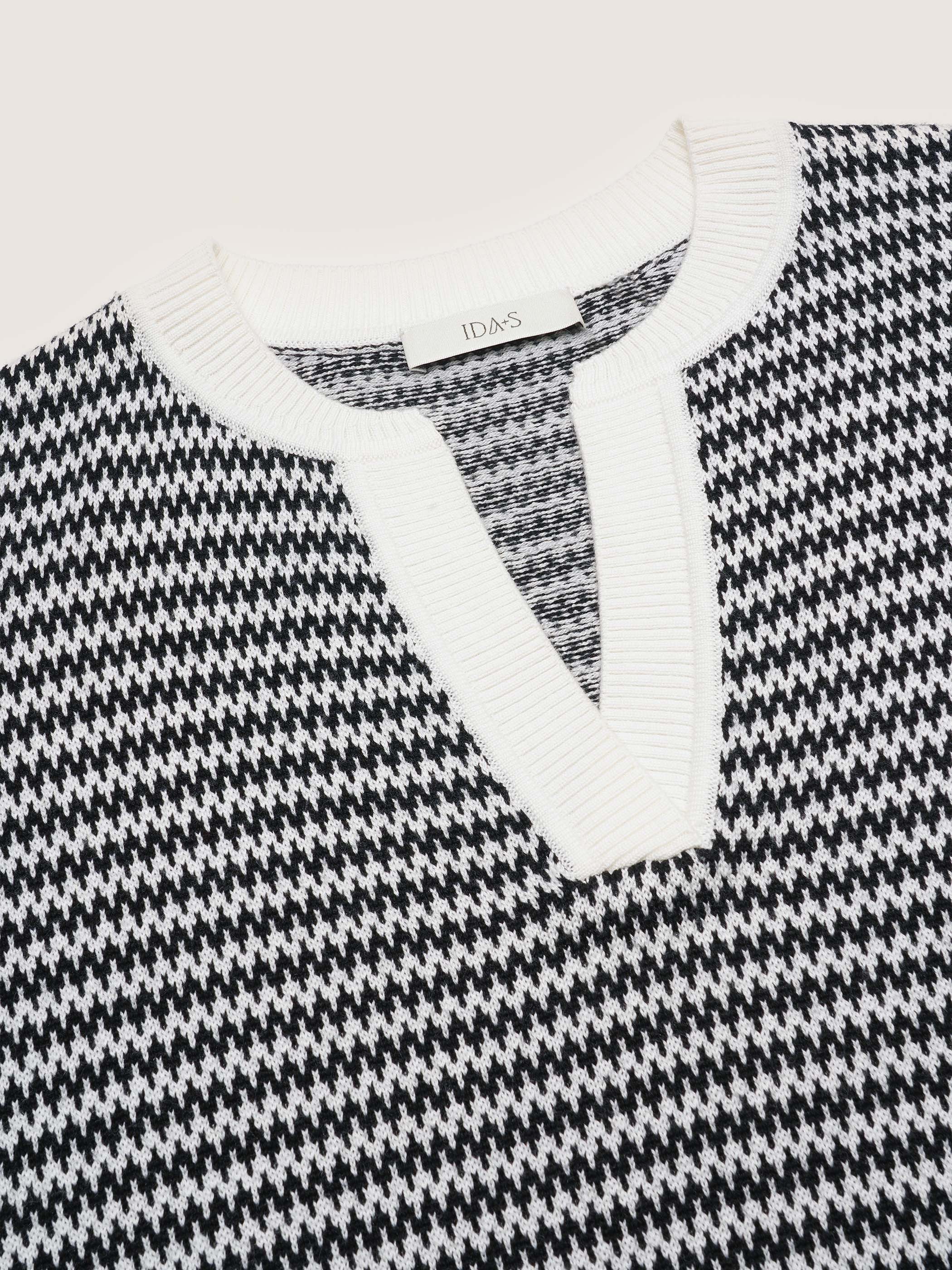 Petra Merino Silk Stripe Pullover - Image 6
