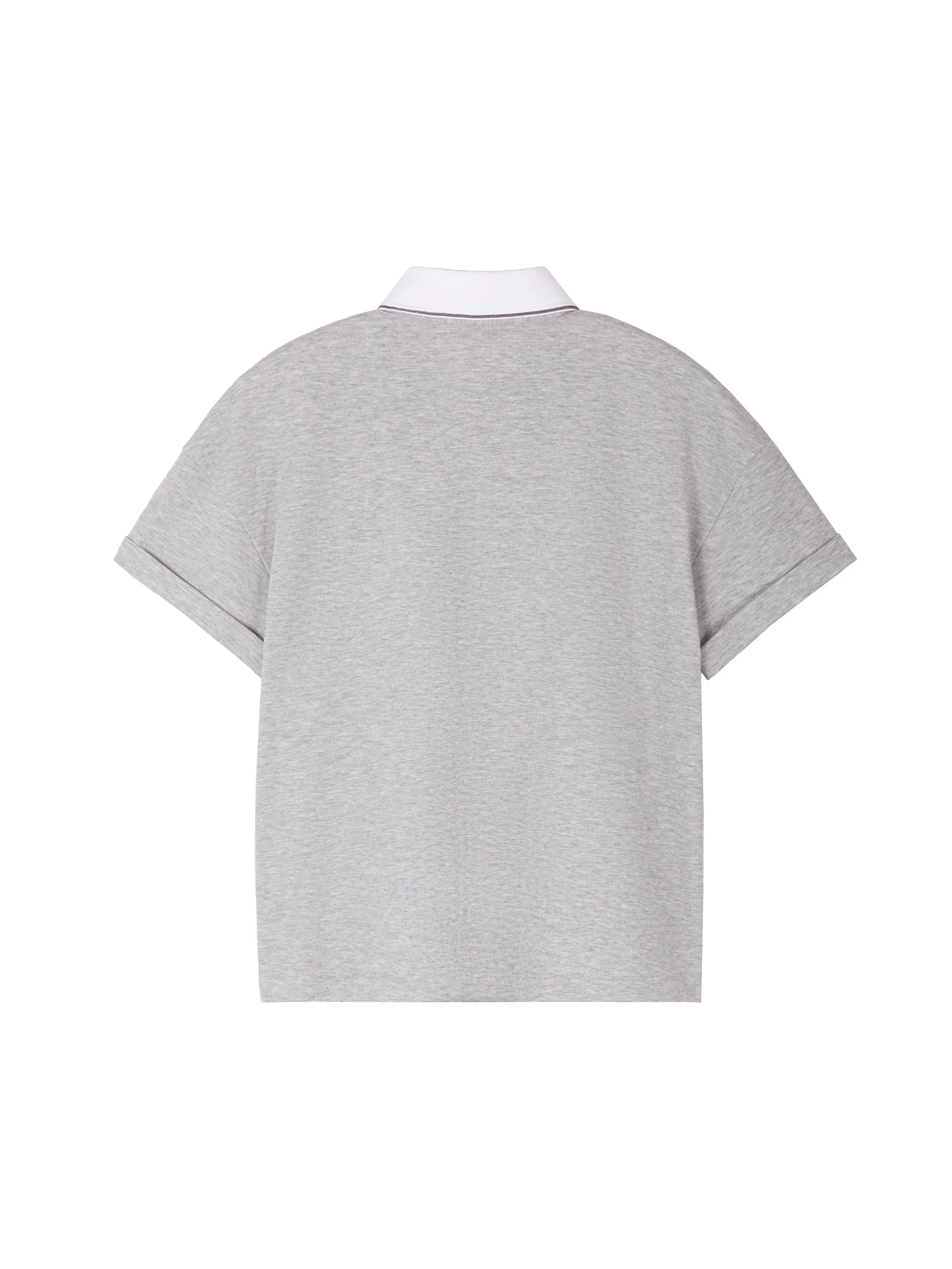 POLO TEE W/ DETACHABLE COLLAR - Image 5
