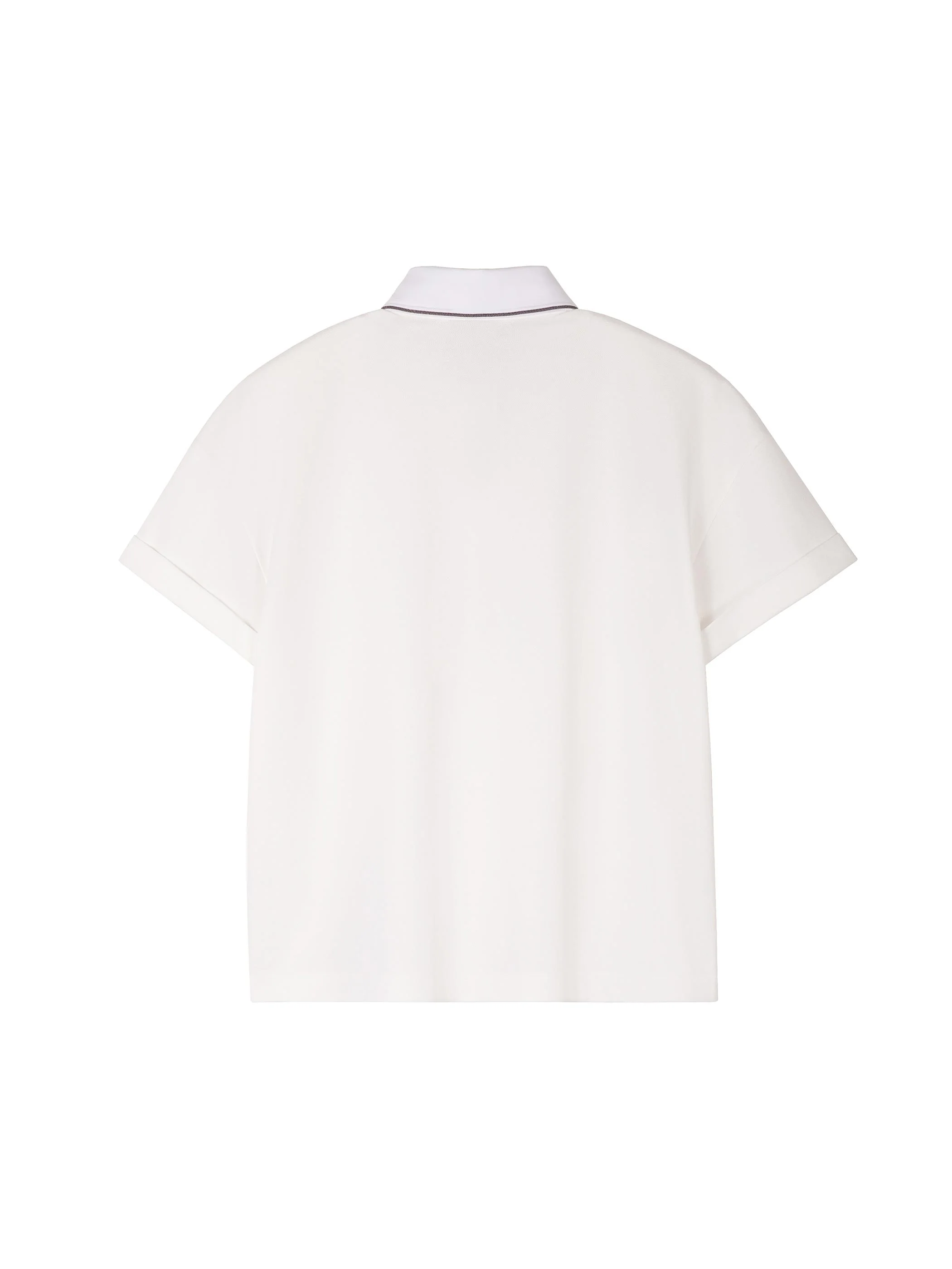 POLO TEE W/ DETACHABLE COLLAR - Image 10