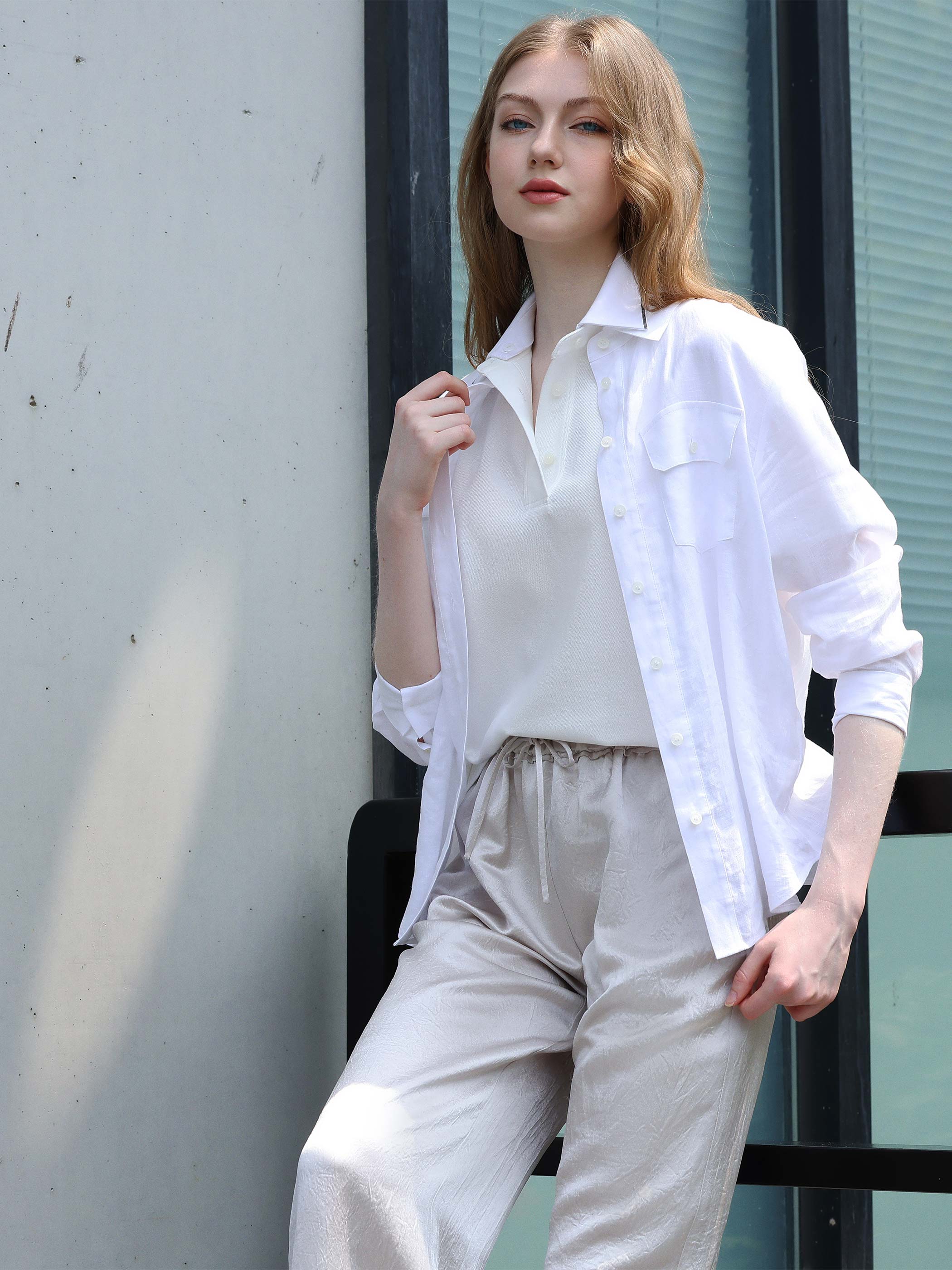 POLO TEE W/ DETACHABLE COLLAR - Image 6