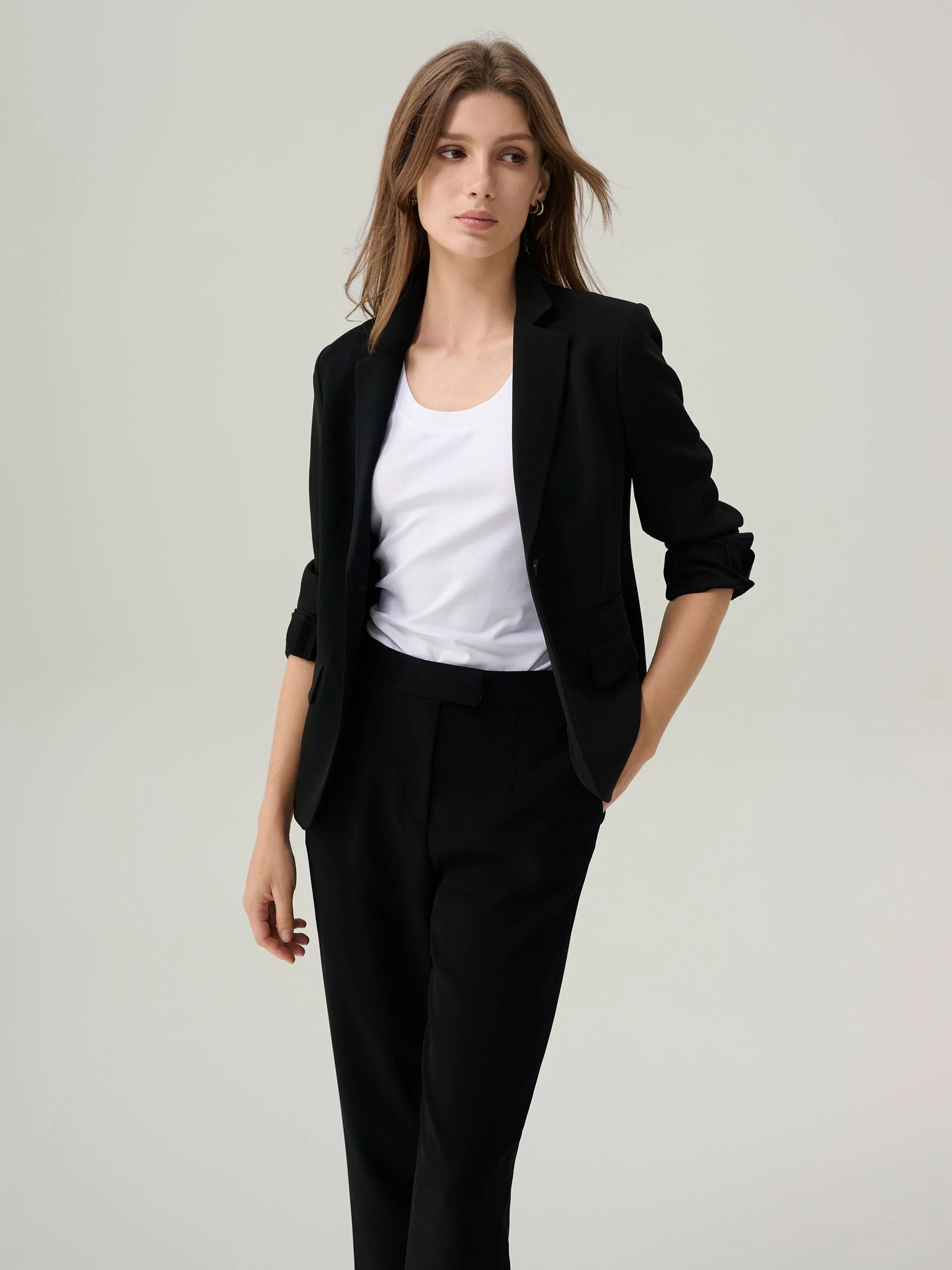 Reese Black Suit Blazer - Image 3