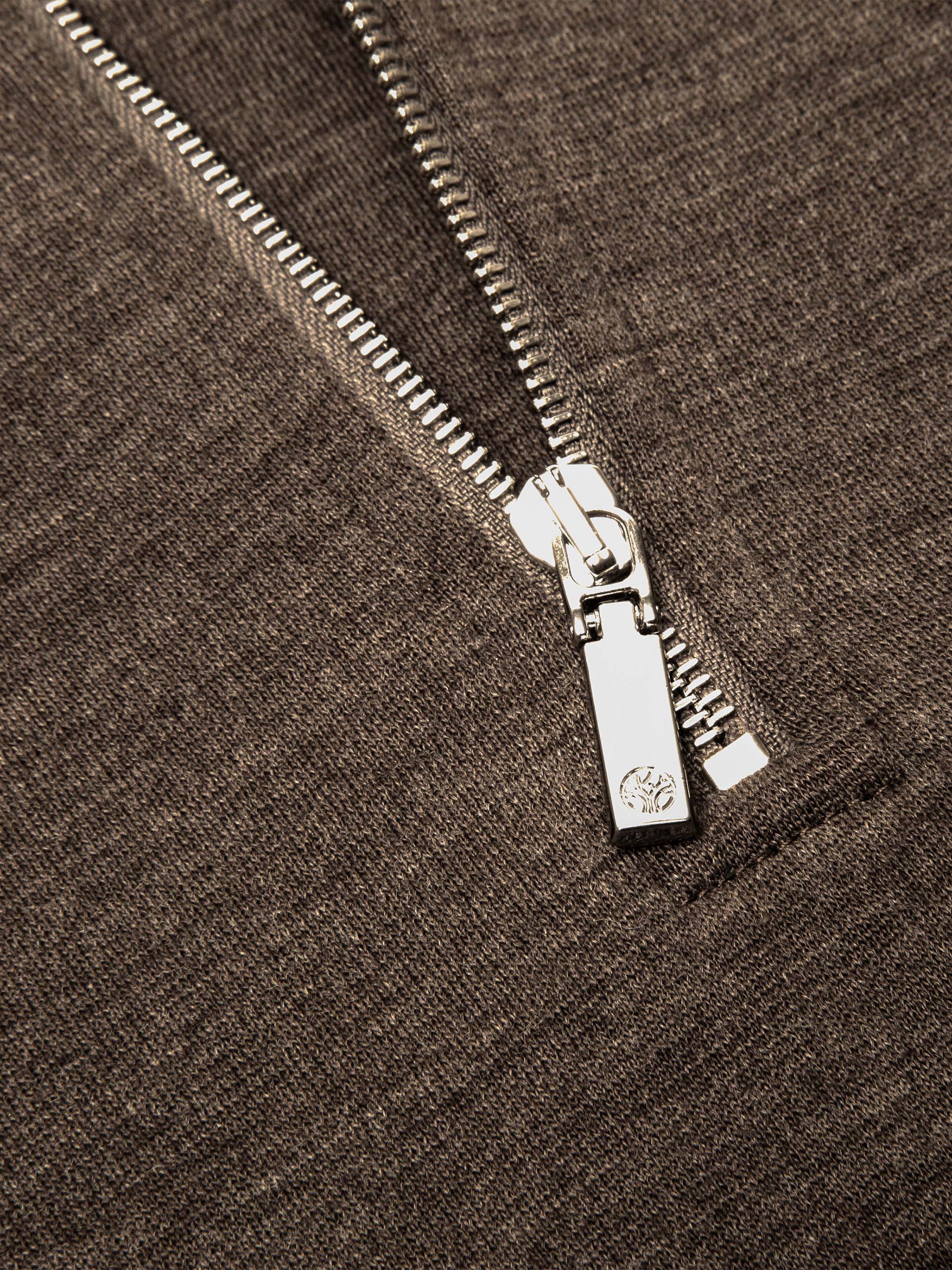Reina Merino Wool Quarter-Zip Pullover - Image 8