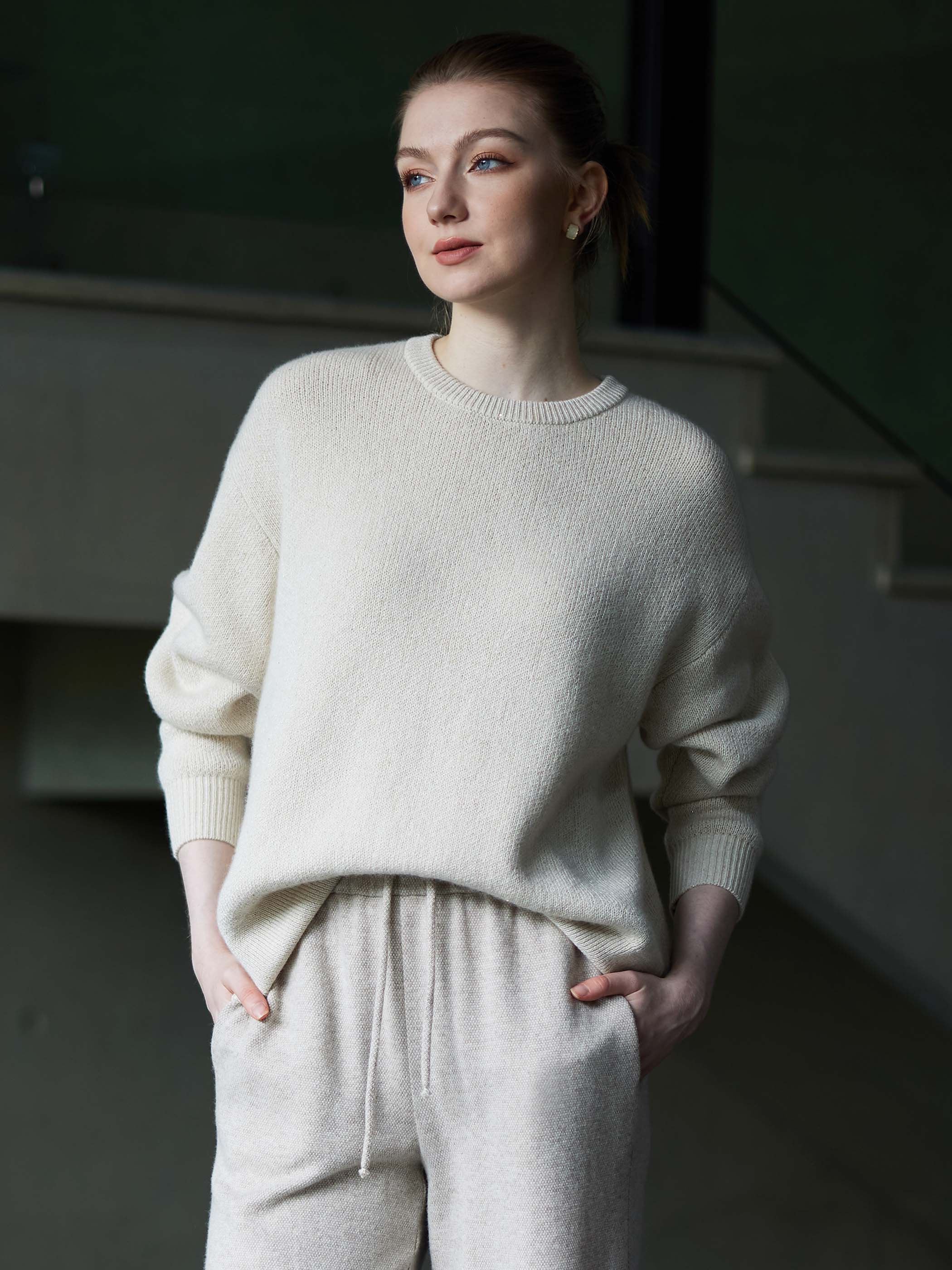 RELAX OVERSIZED CASHMERE SWEATER - Image 11