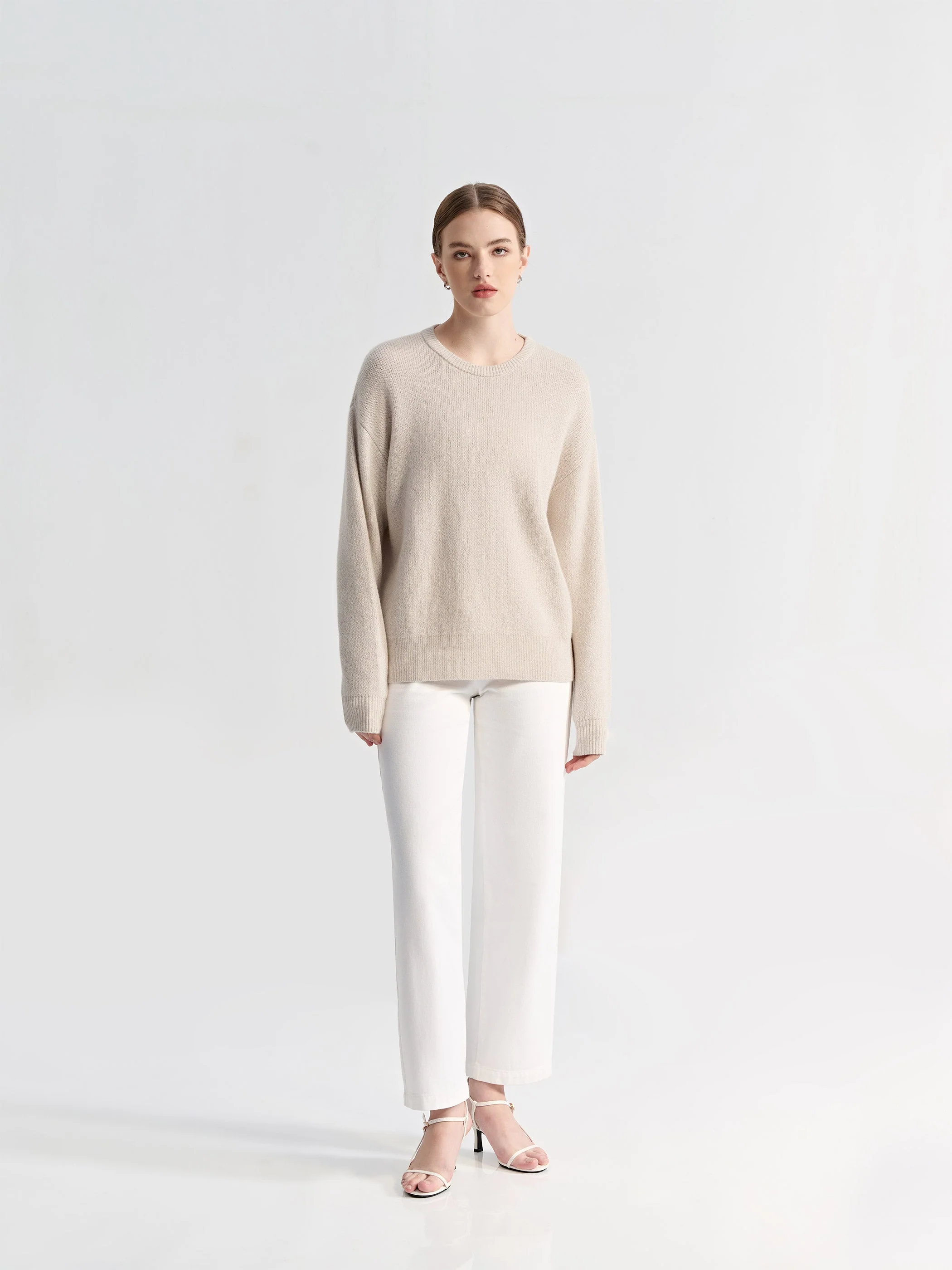 DELPHI OVERSIZED CASHMERE SWEATER - Image 3