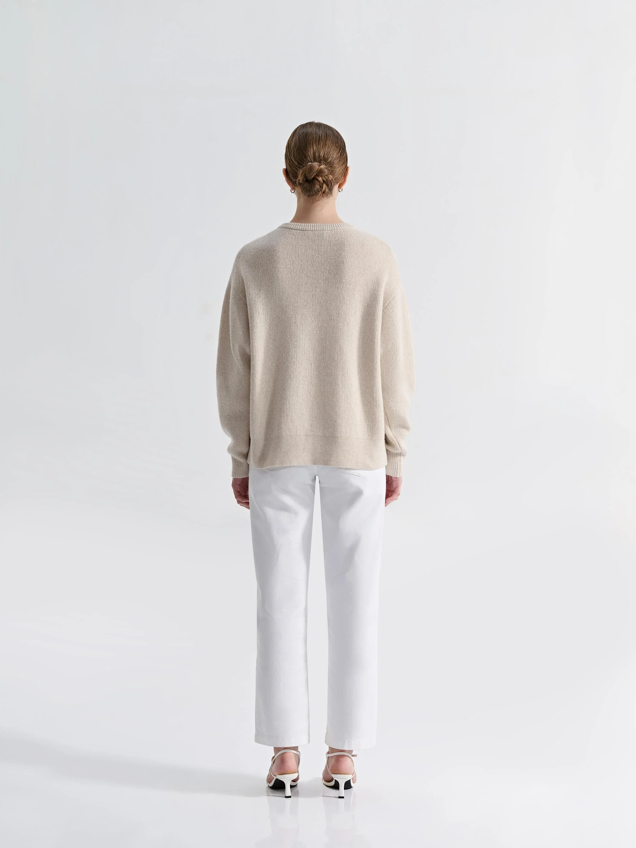 DELPHI OVERSIZED CASHMERE SWEATER - Image 5