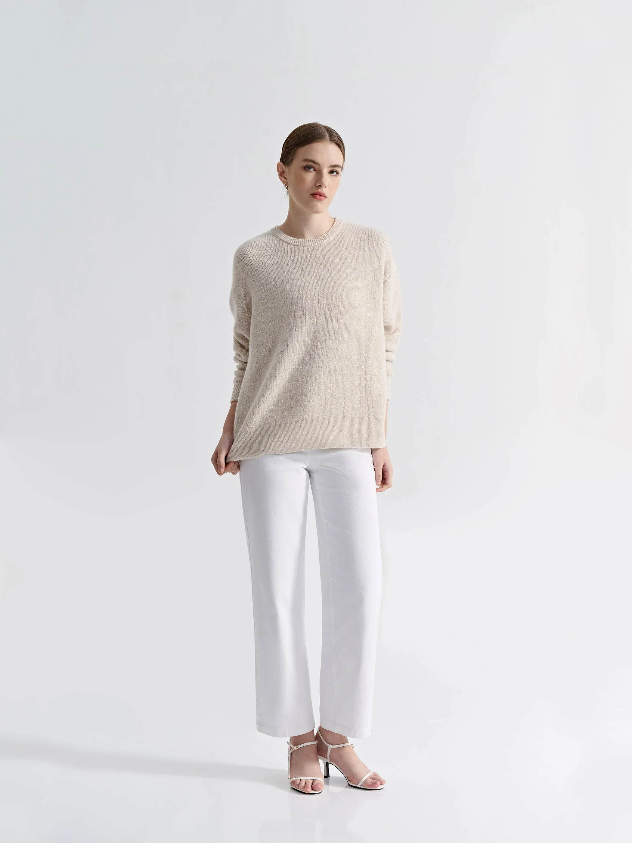 DELPHI OVERSIZED CASHMERE SWEATER - Image 7