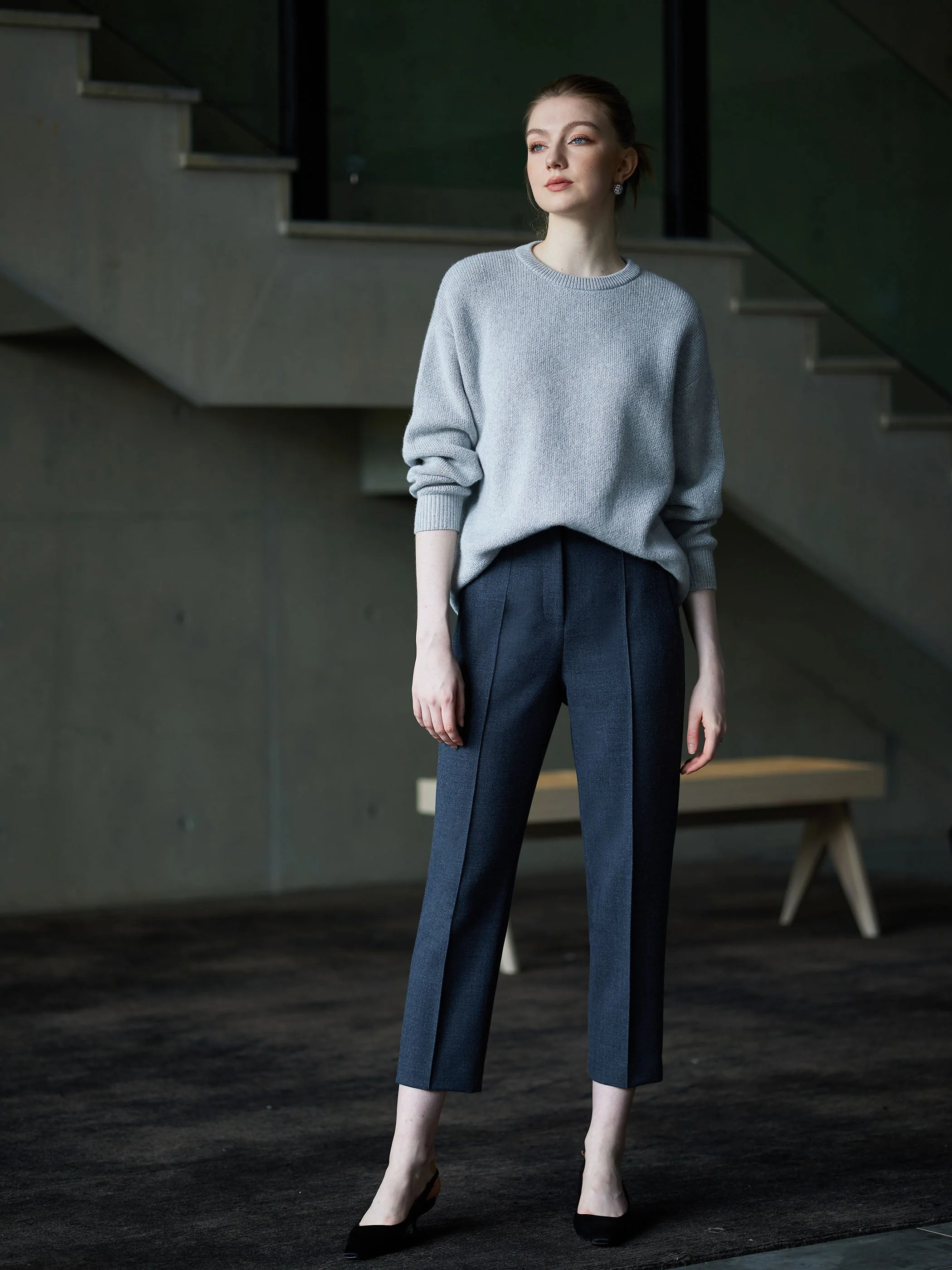 RELAX OVERSIZED CASHMERE SWEATER - Image 8