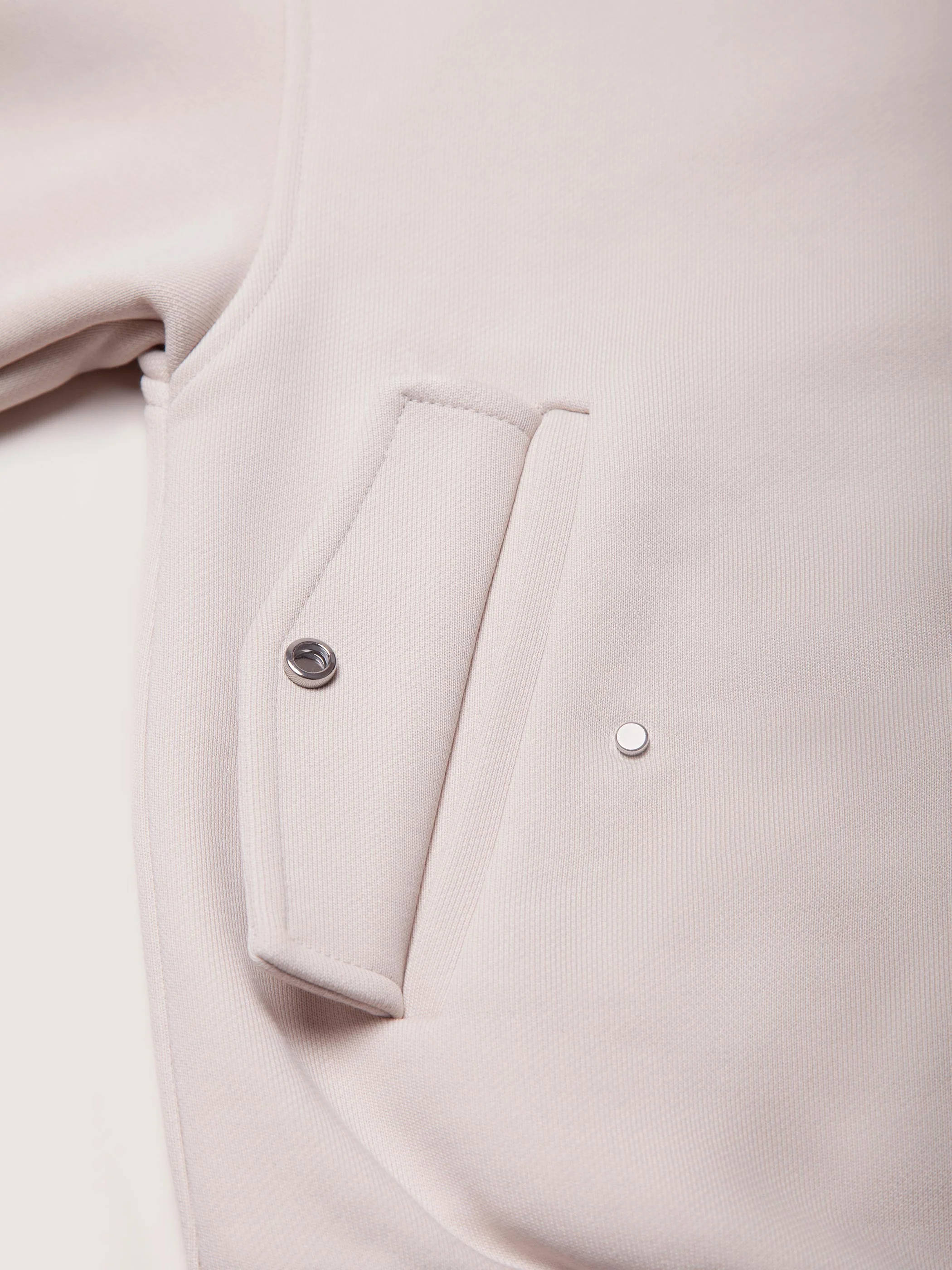 RELAXED BOMBER JACKET WITH HARDWARE TRIM - Image 10