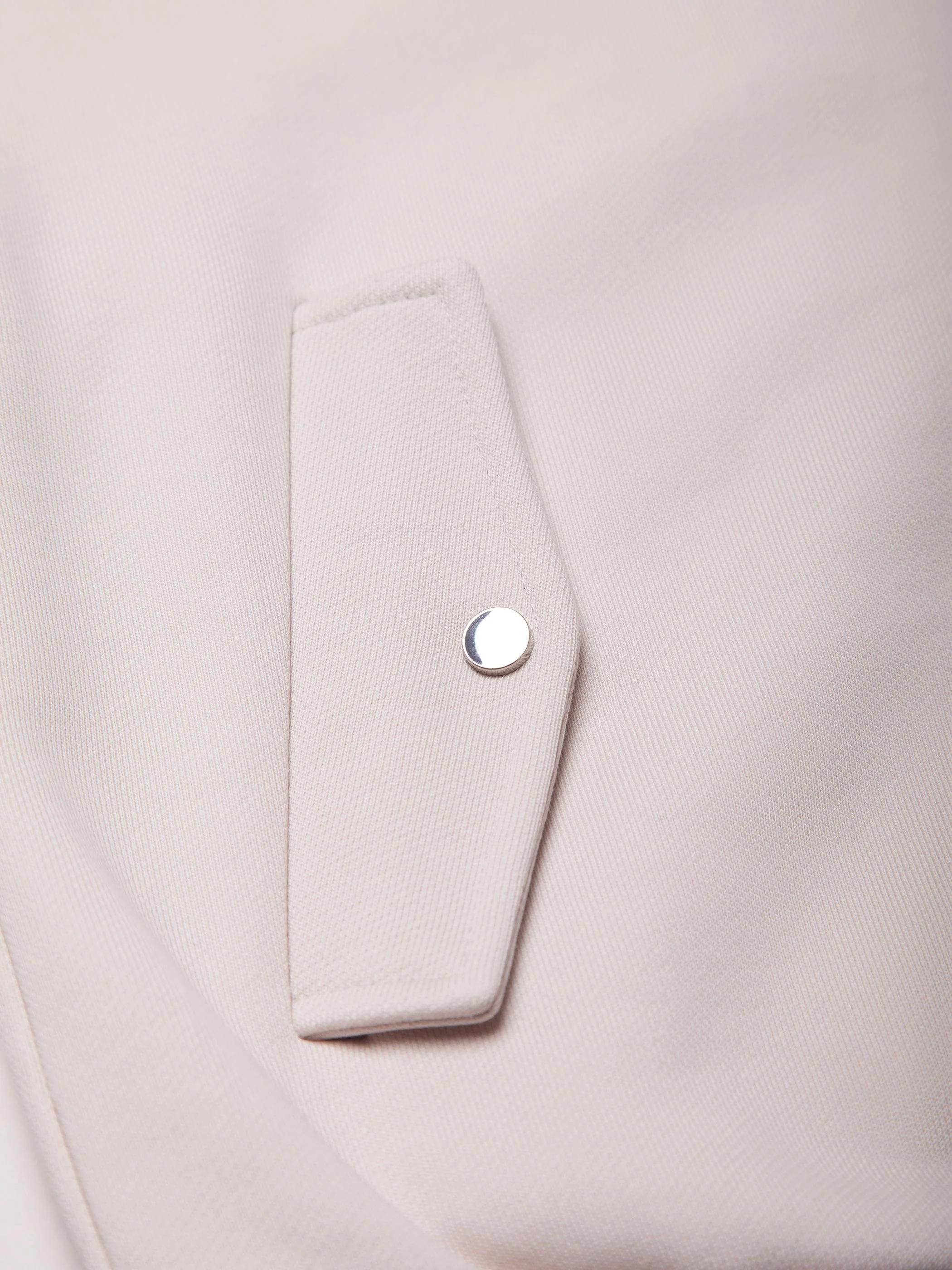RELAXED BOMBER JACKET WITH HARDWARE TRIM - Image 9