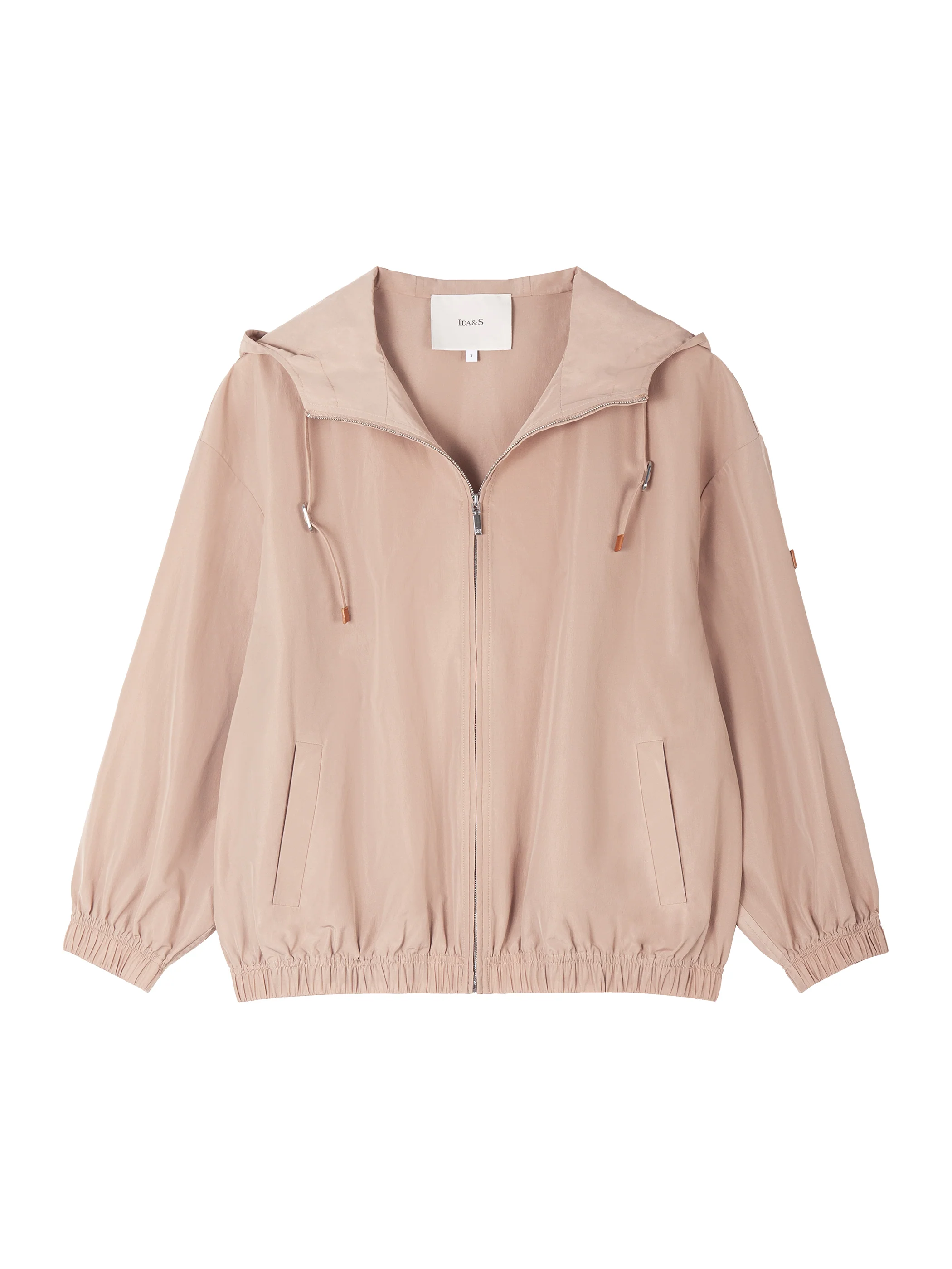 RELAXED DROPPED SHOULDER BOMBER JACKET W/ HOOD - Image 14