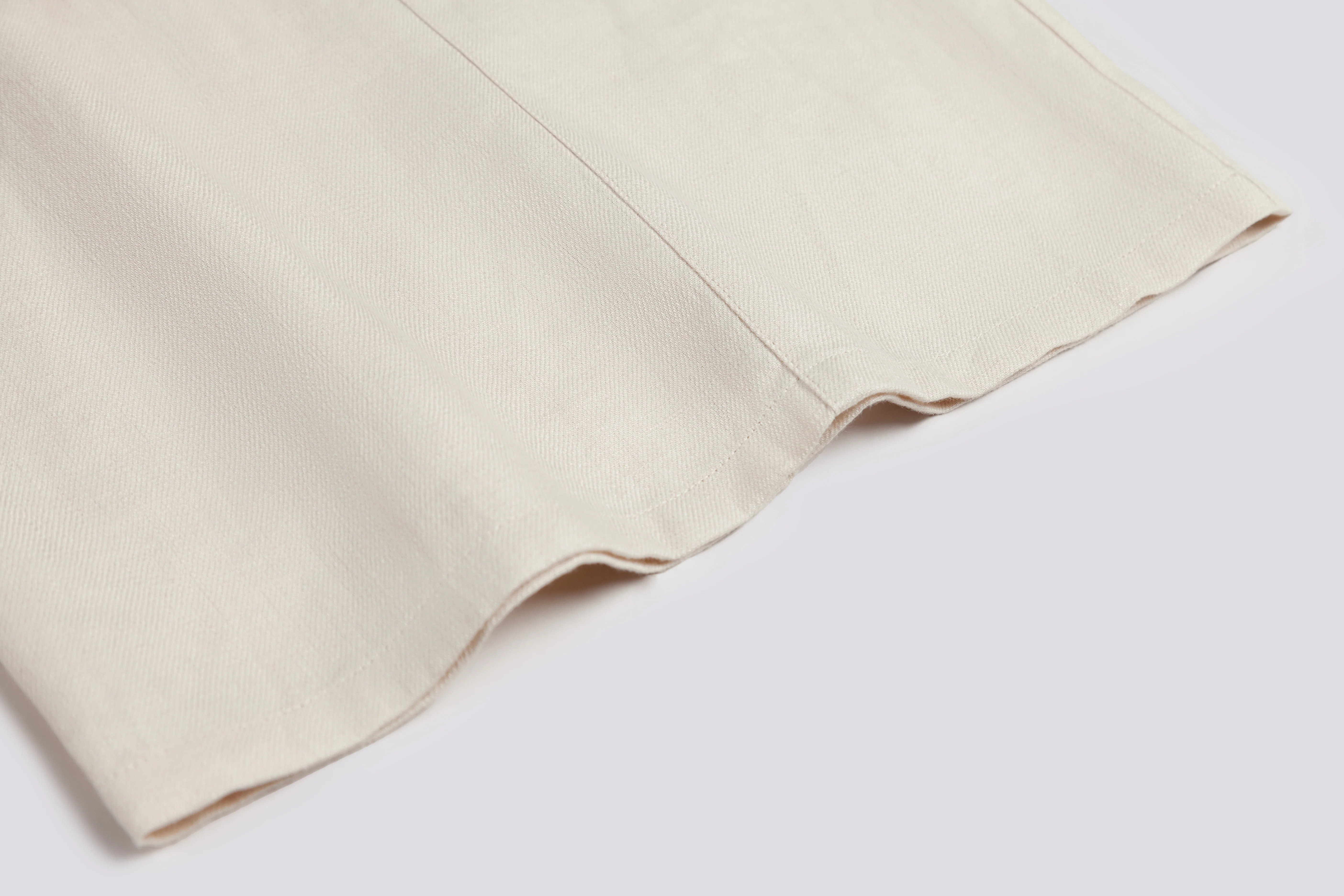 RELAXED WIDE LEG LINEN PANTS - Image 9