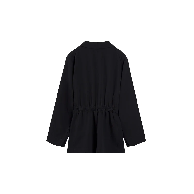 RELAXED CREPE BLAZER W/ BACK DETAIL - Image 7
