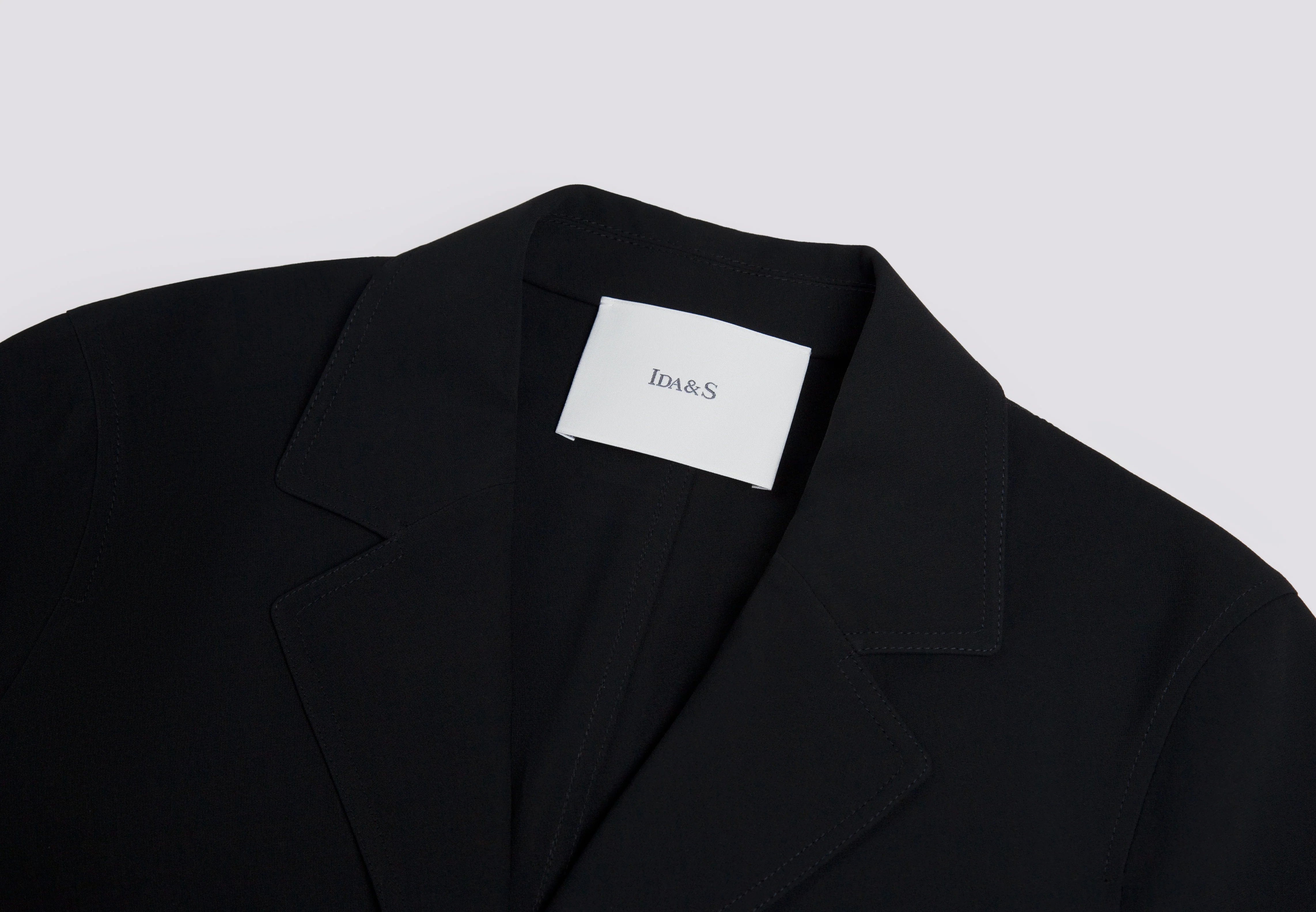 RELAXED CREPE BLAZER W/ BACK DETAIL - Image 8