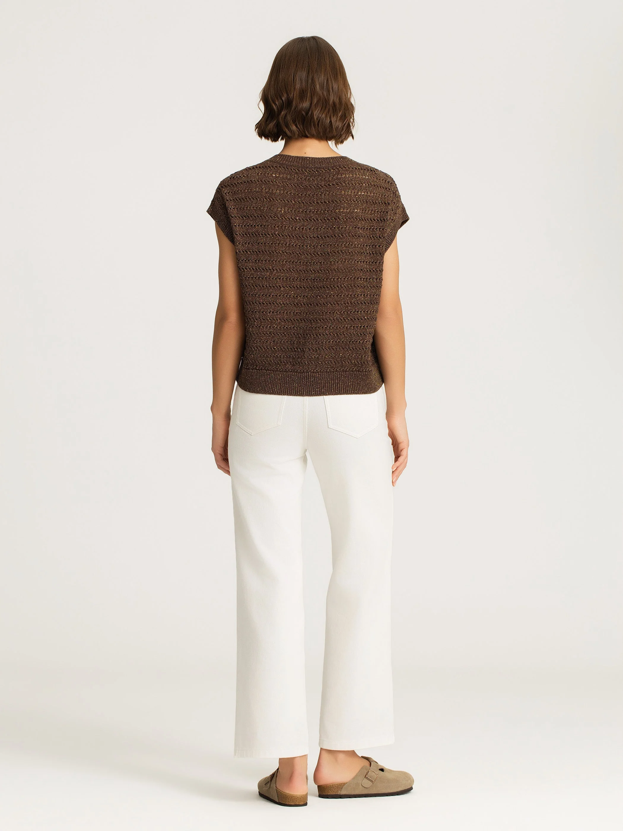 Reni Cotton Knit Top - Image 4