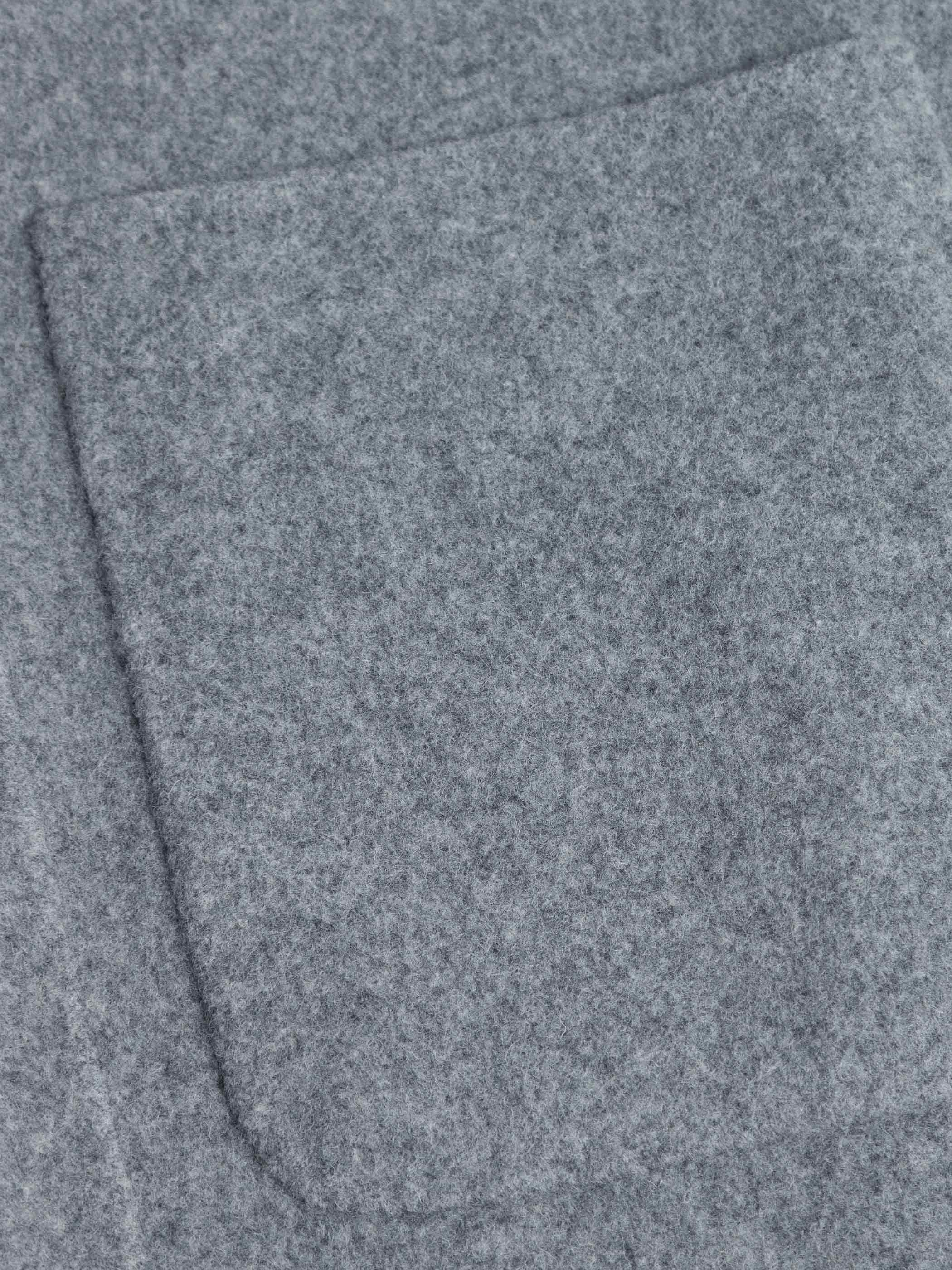 REVERSIBLE COLLARLESS COAT - Image 8