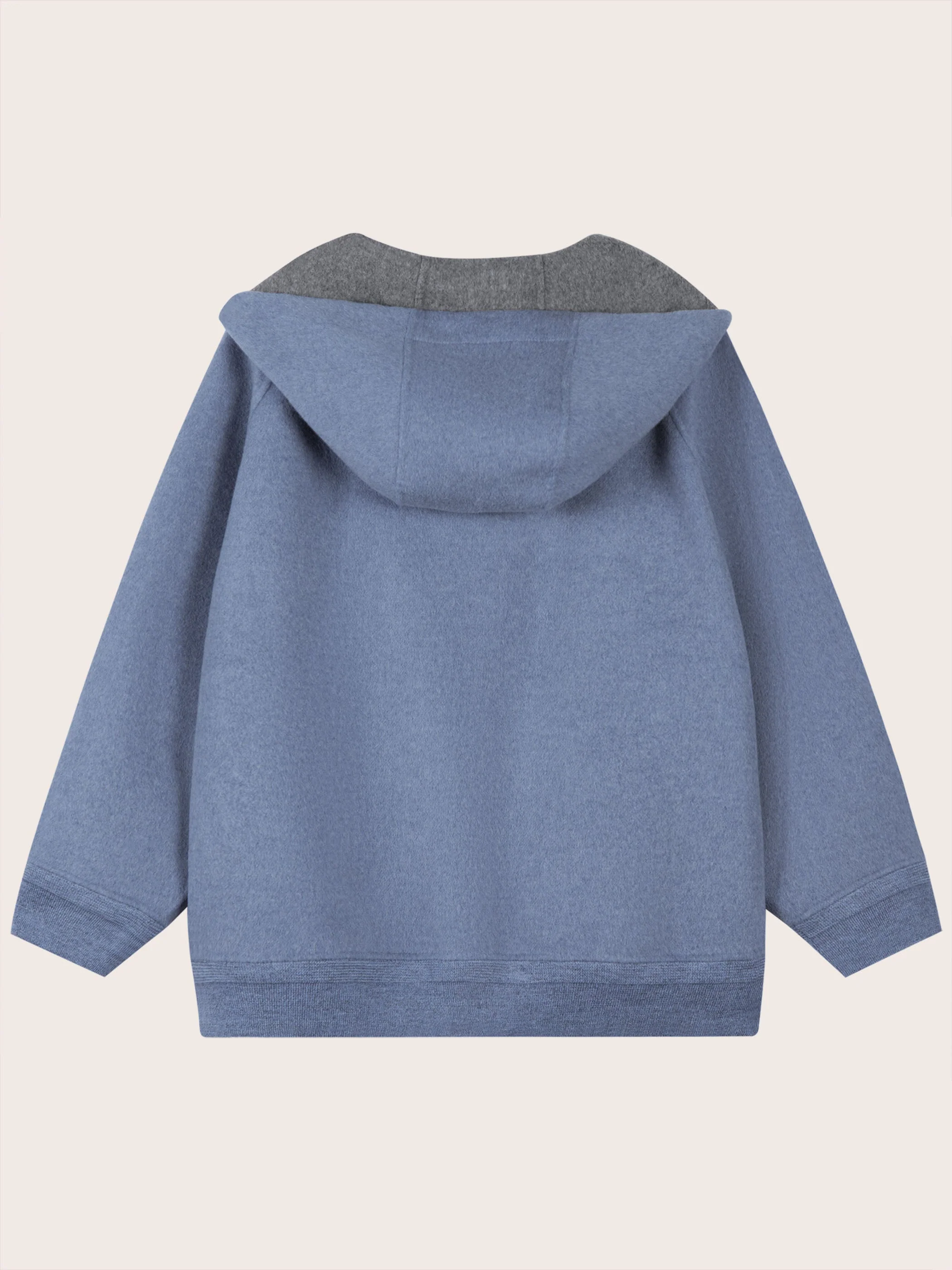 REVERSIBLE OVERSIZED JACKET W/ HOOD - Image 11