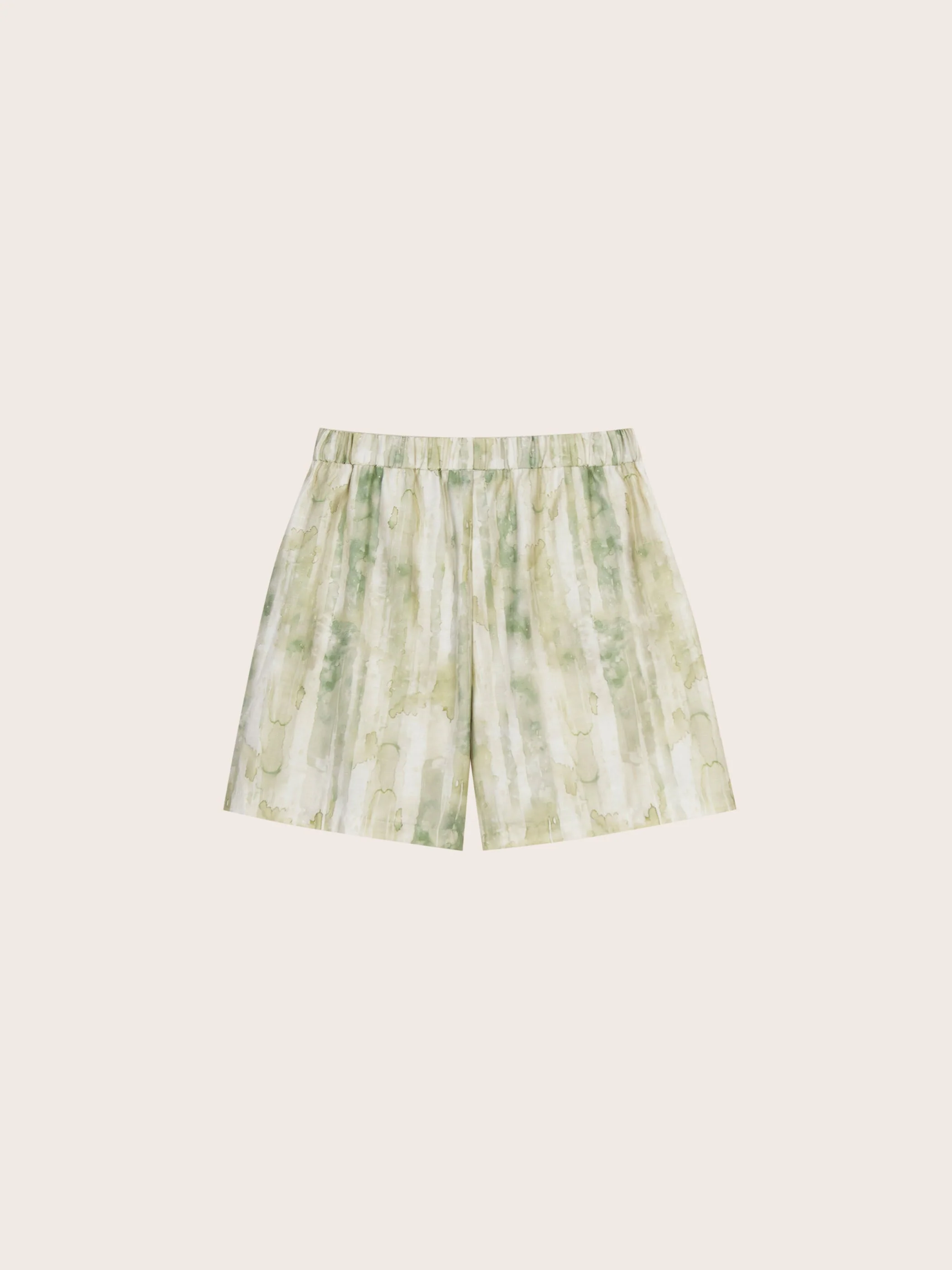 Riley Agave Green High Waisted Shorts - Image 7