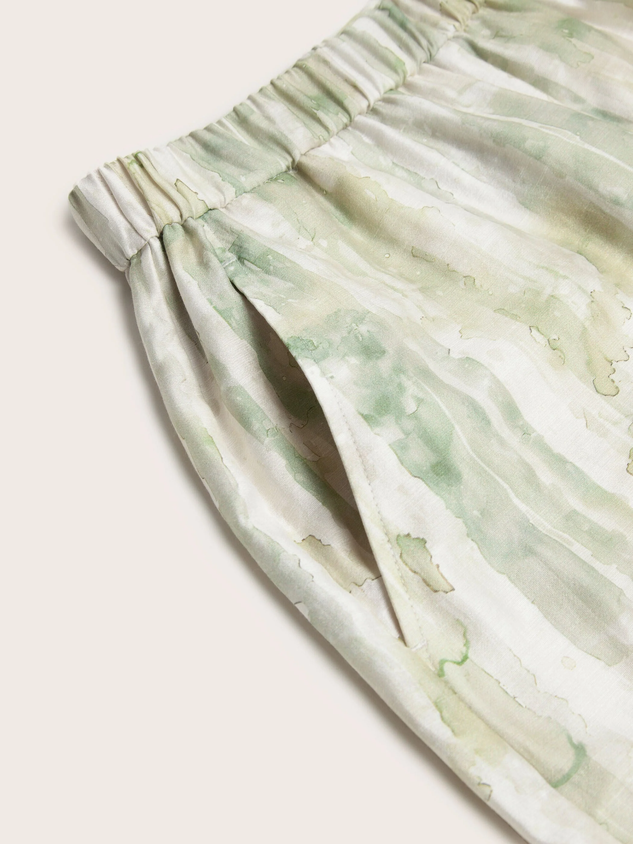 Riley Agave Green High Waisted Shorts - Image 9
