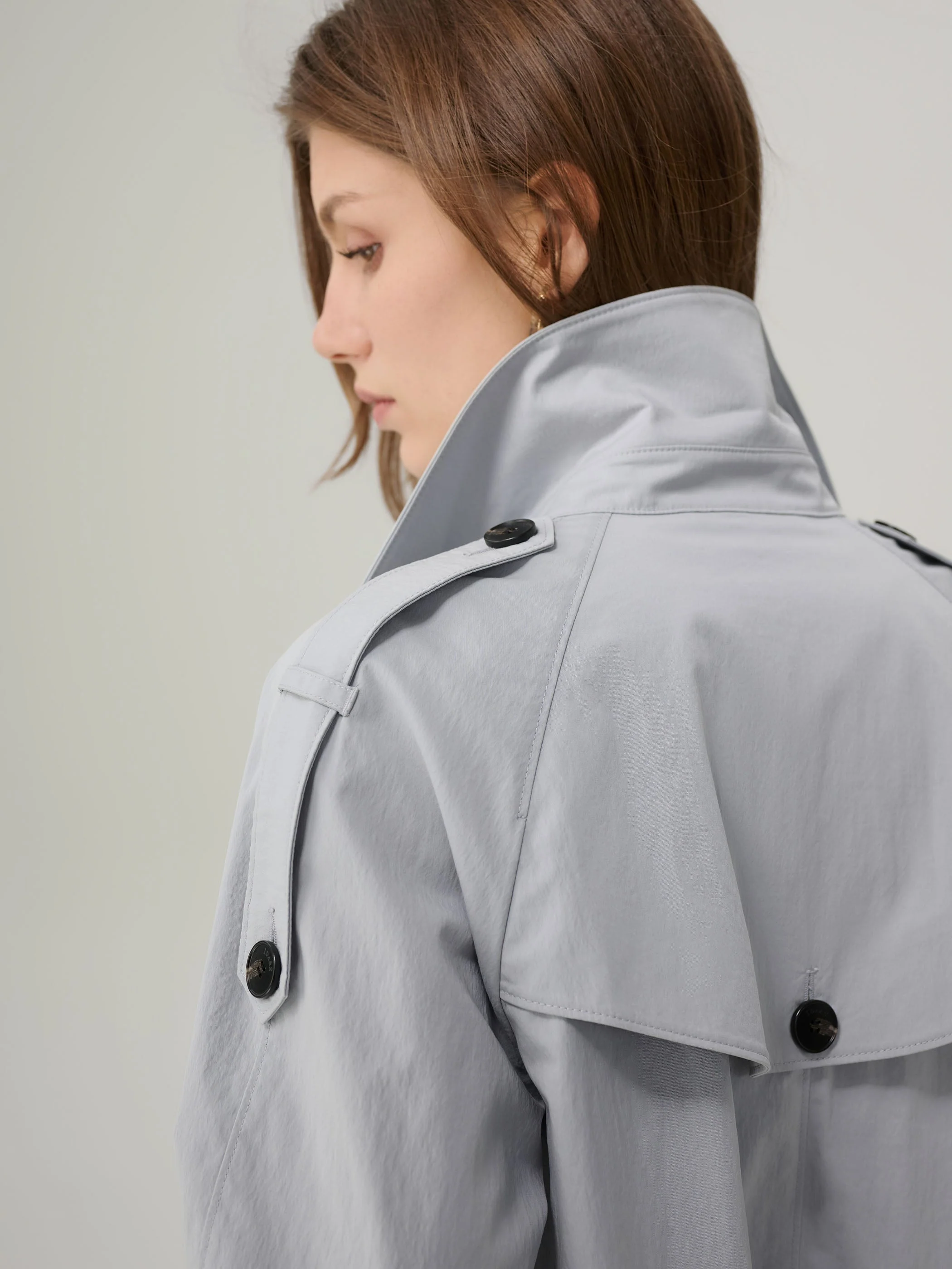 Samantha Short Trench Coat - Image 5