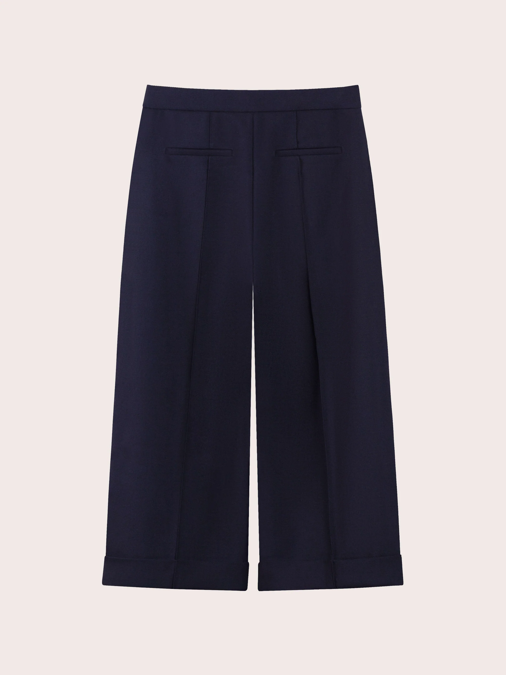 SAVANNAH CLASSIC WOOL CROPPED TROUSERS - Image 8