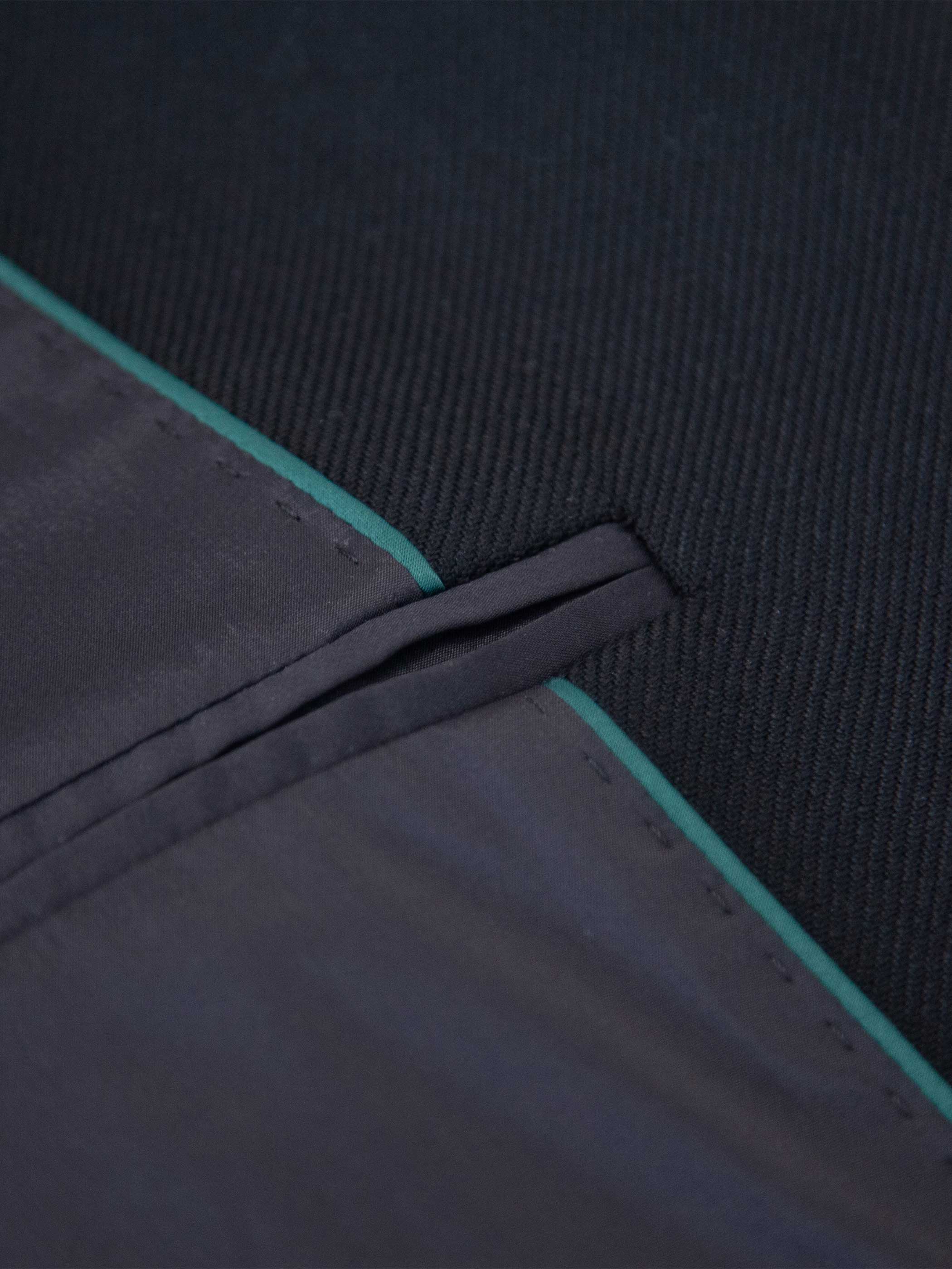 SERAPHINE TWILL WOOL STRAIGHT SUIT JACKET - Image 12
