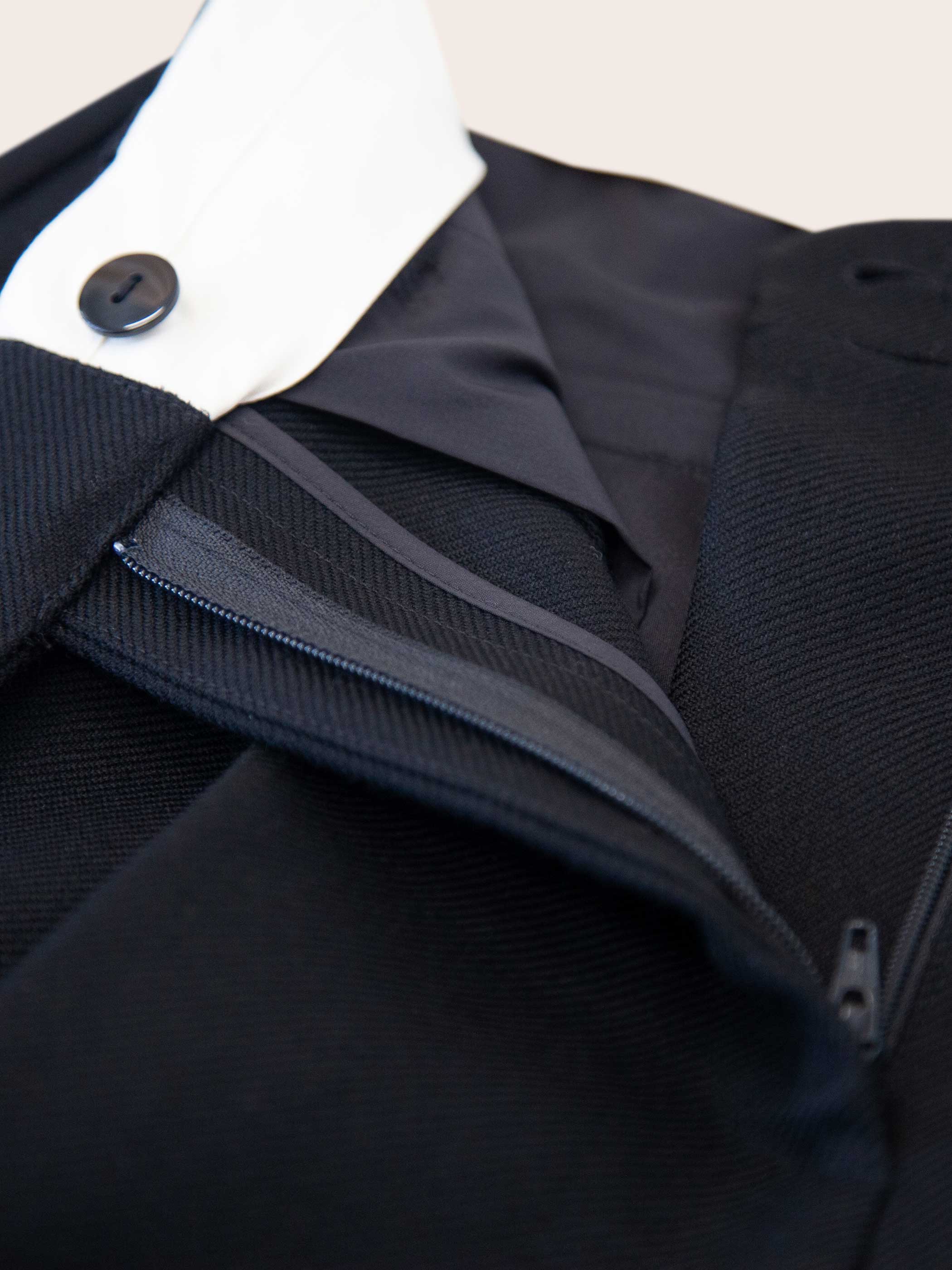 SERAPHINE TWILL WOOL STRAIGHT SUIT PANTS - Image 11