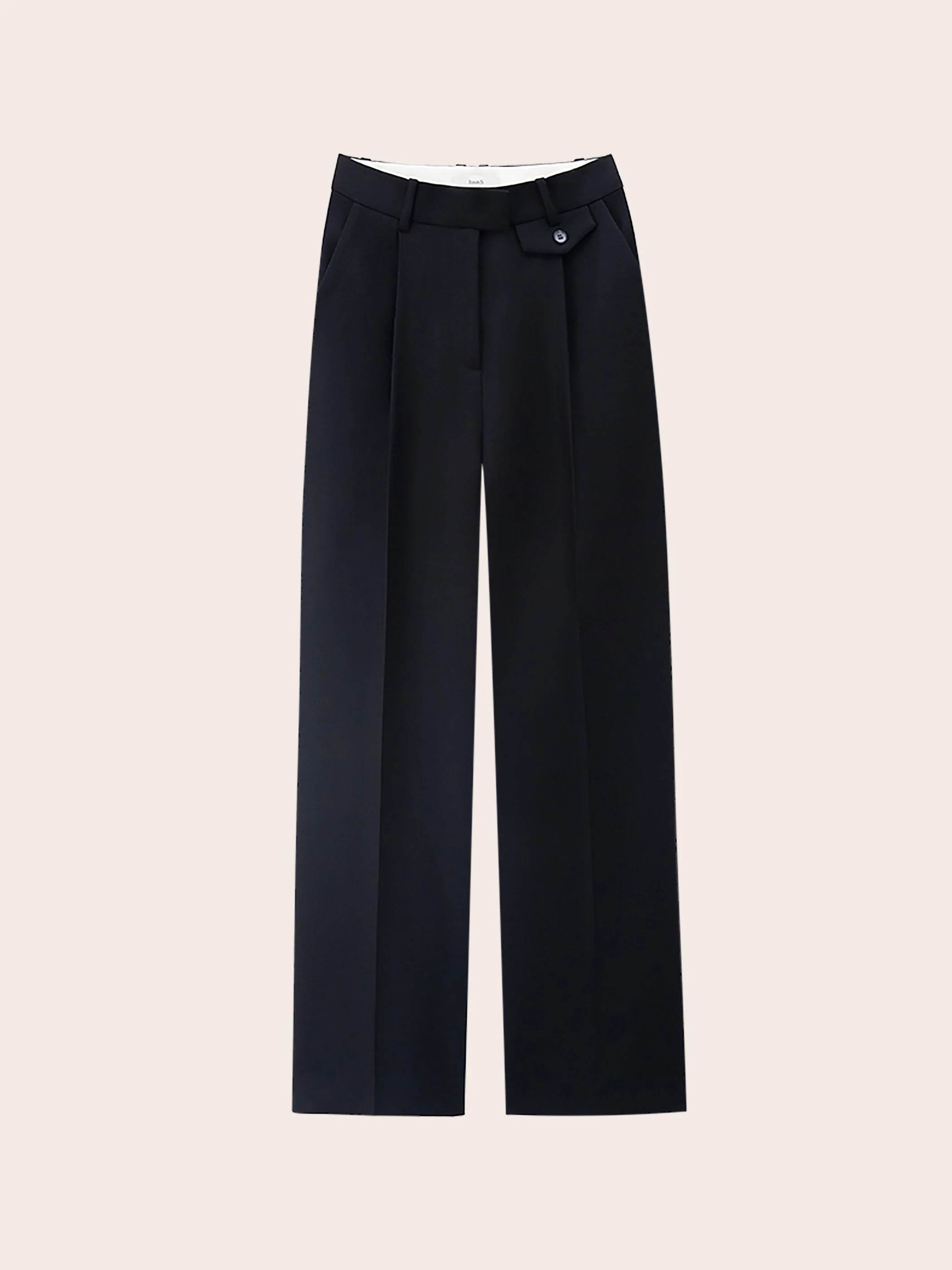 SERAPHINE TWILL WOOL STRAIGHT SUIT PANTS - Image 7