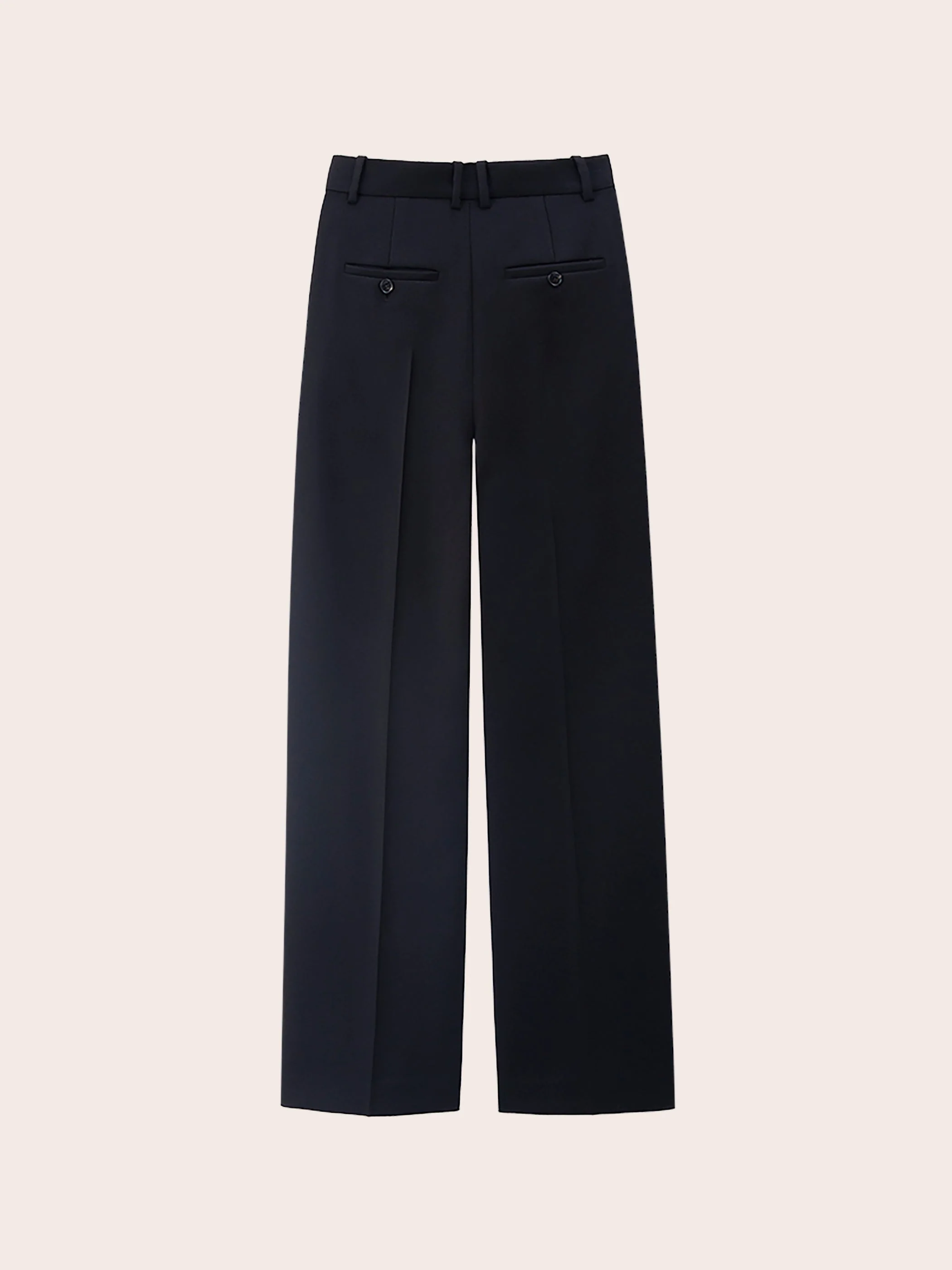 SERAPHINE TWILL WOOL STRAIGHT SUIT PANTS - Image 8